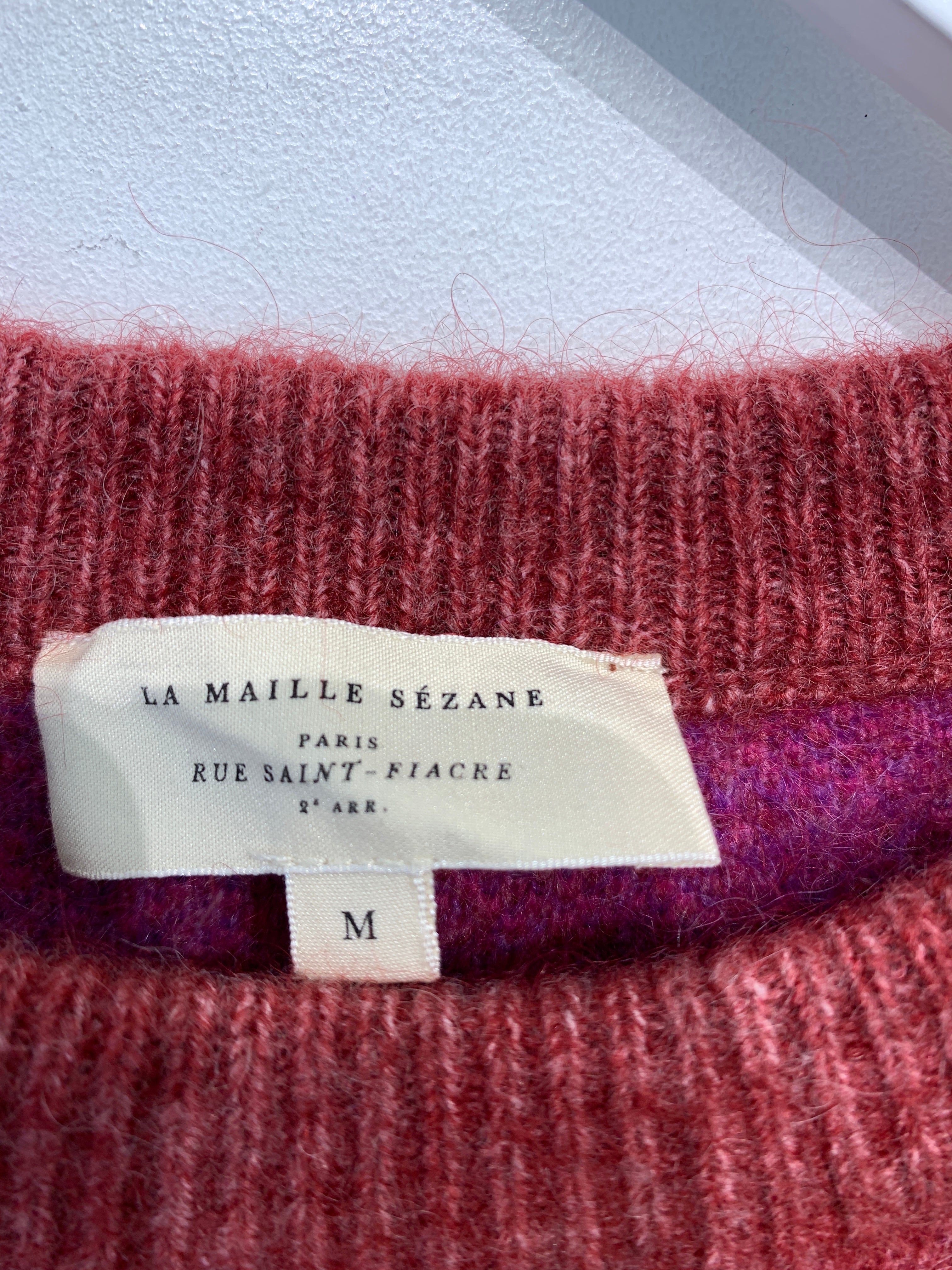 La Maille Sézane Strik Bluse