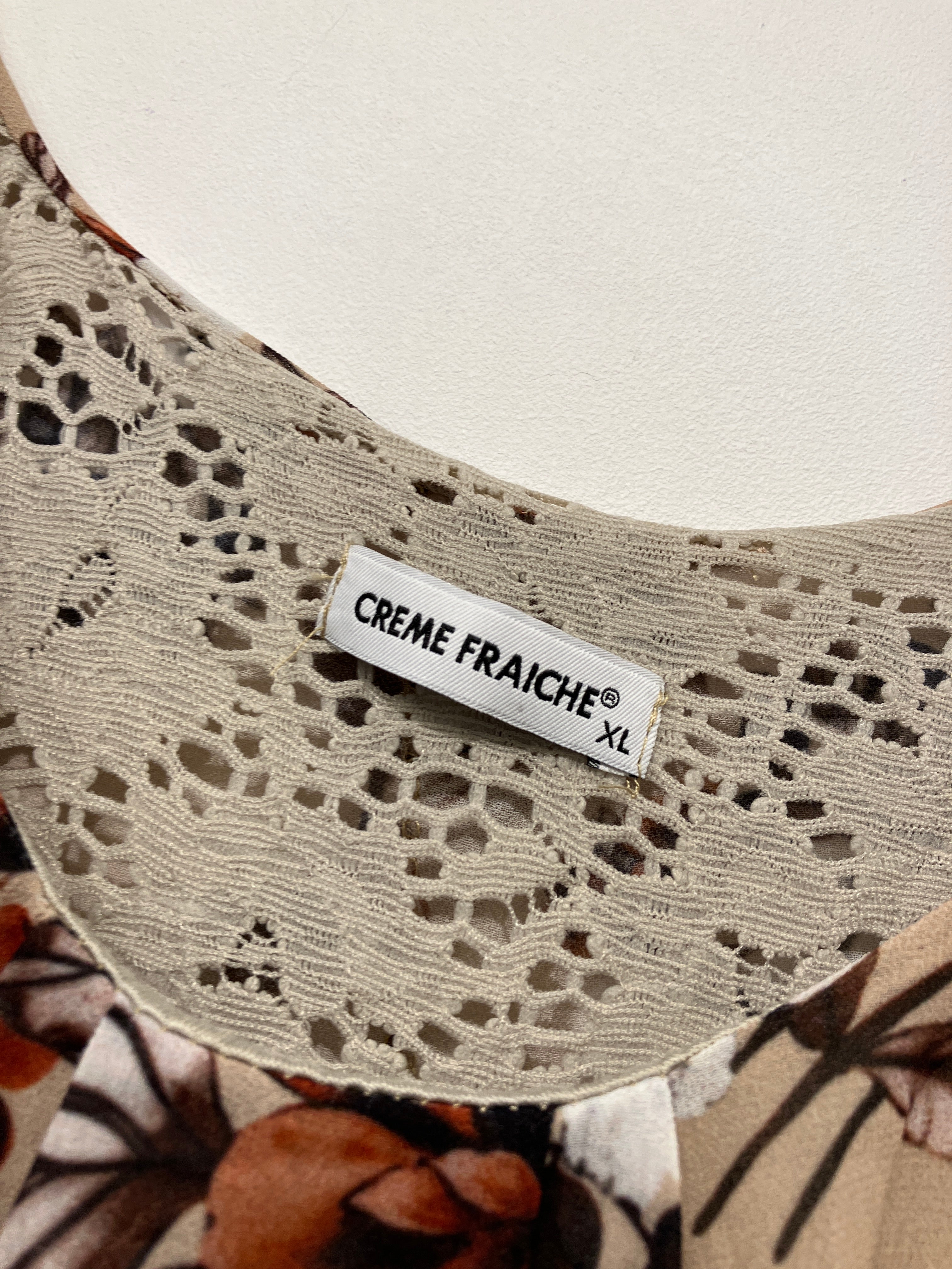 Creme Fraiche Bluse