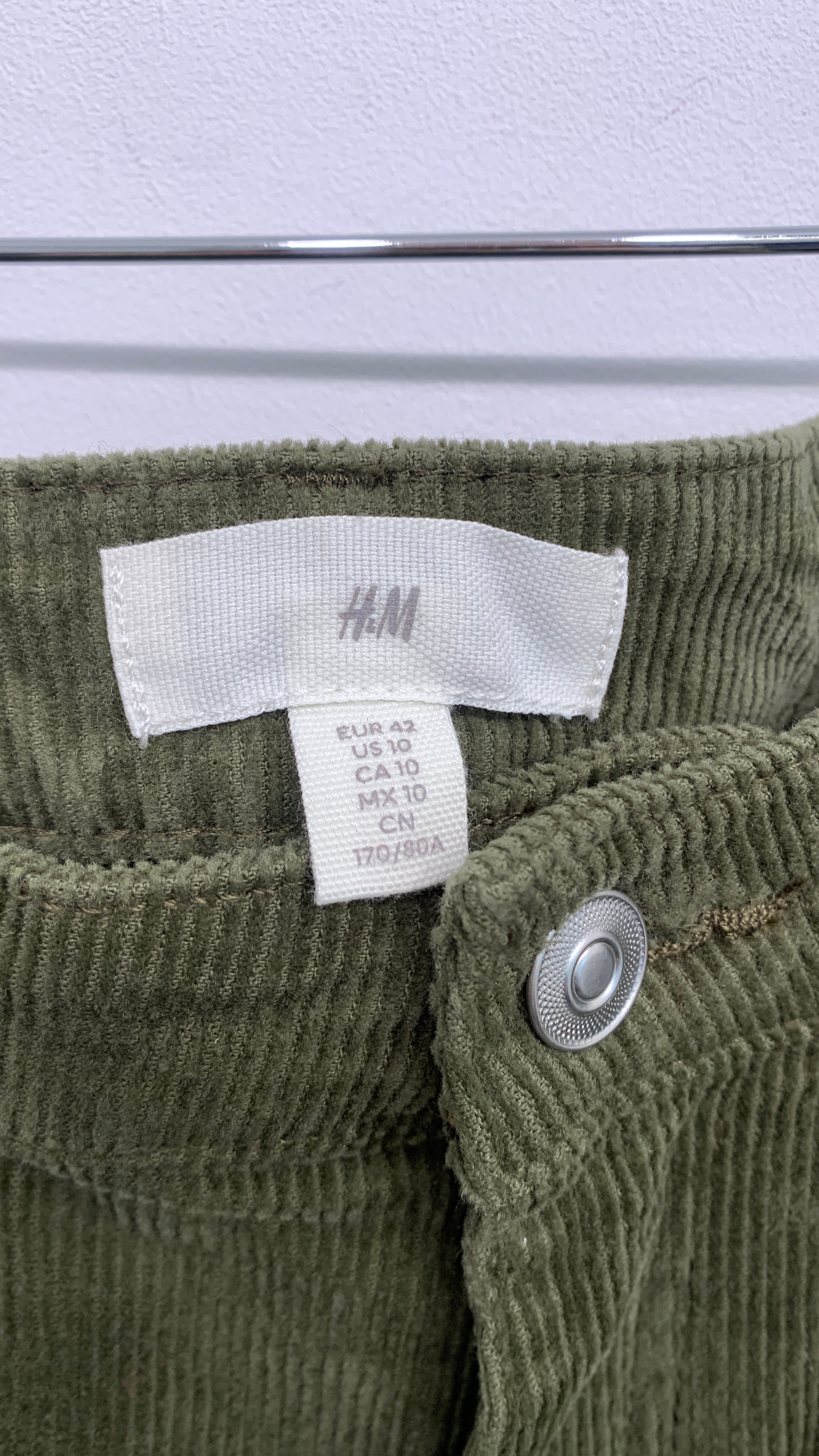 H&M Fløjlsbukser