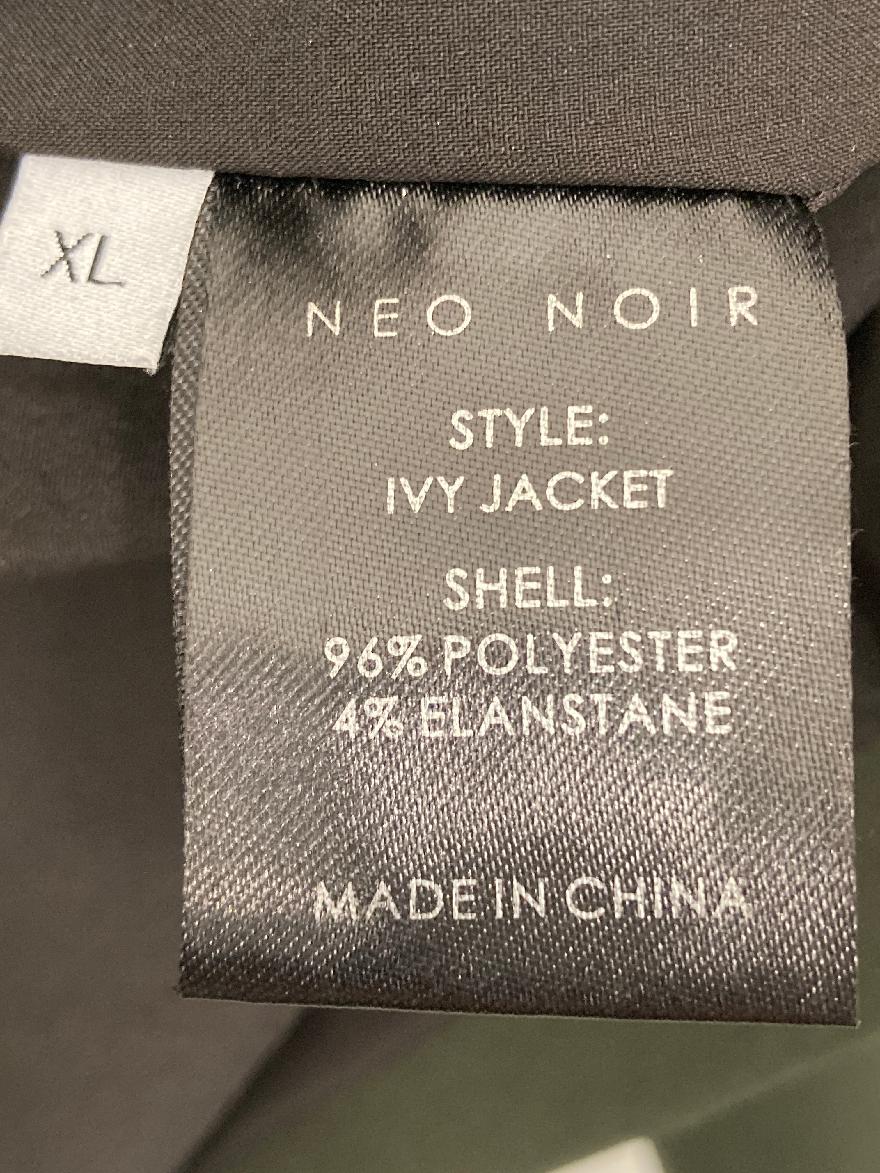 Neo Noir Blazer