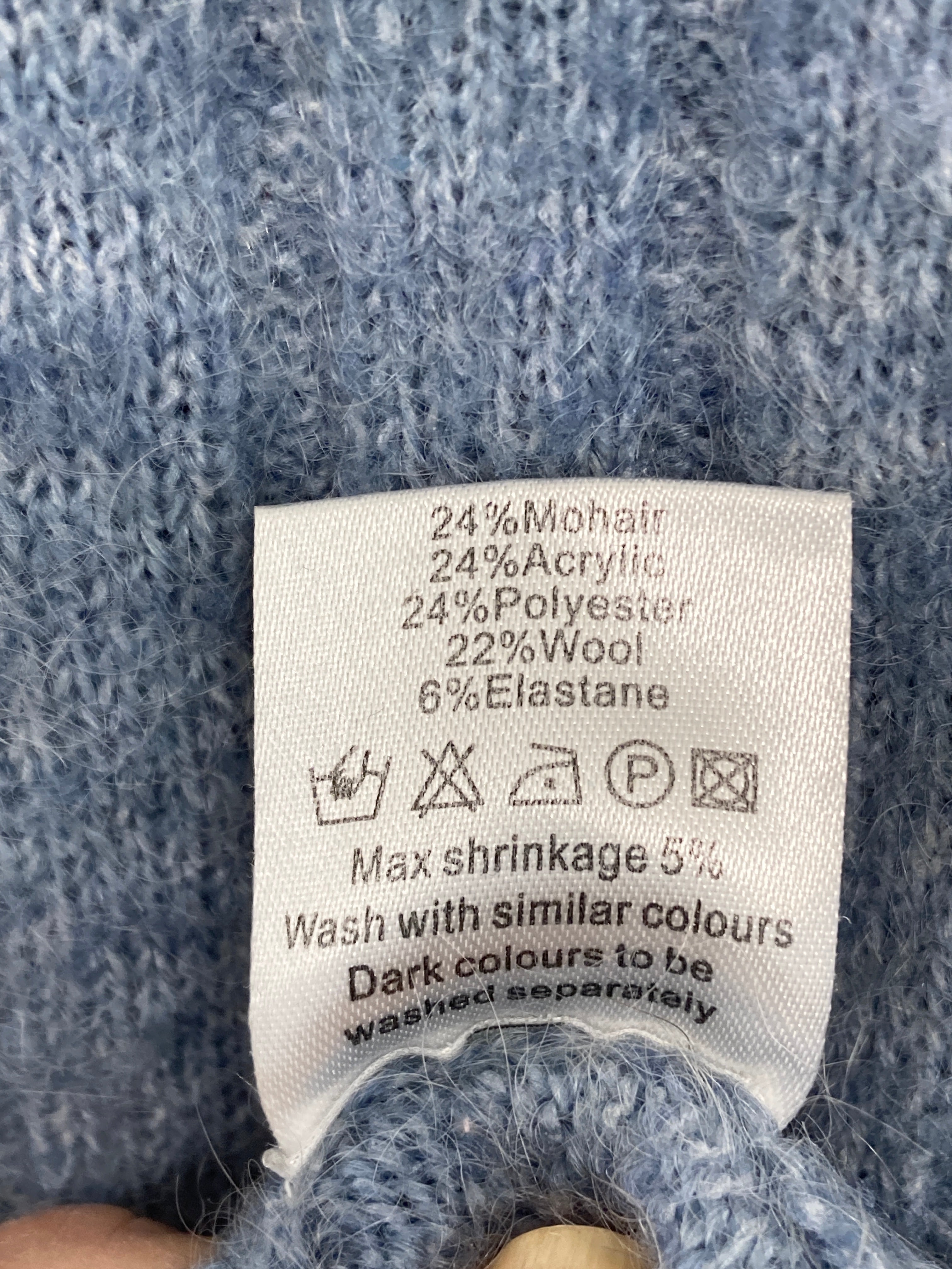 Envii  Strikbluse