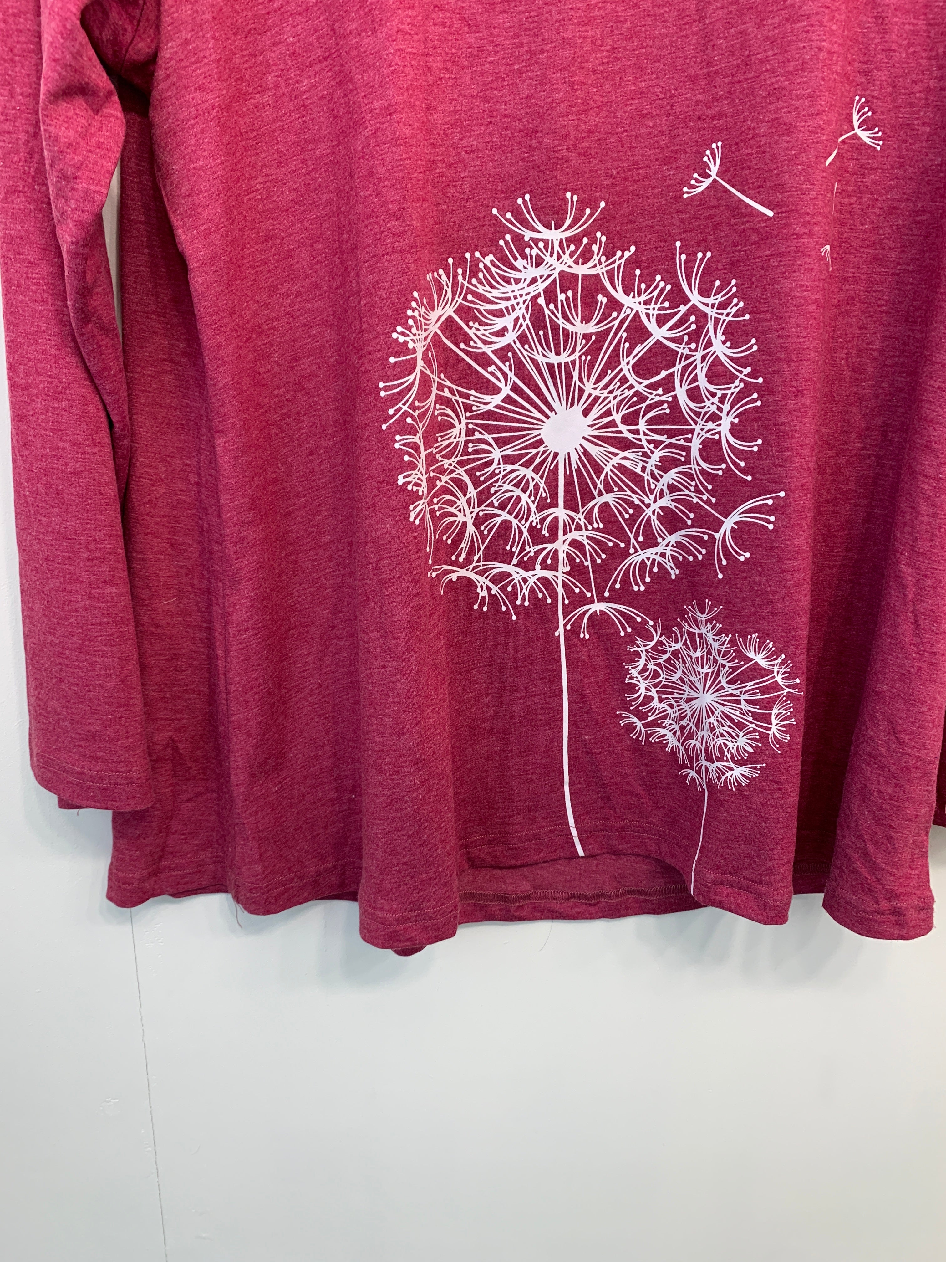 Rød bluse