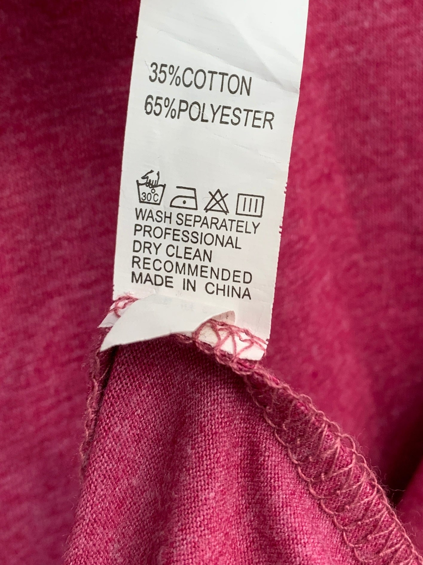 Rød bluse