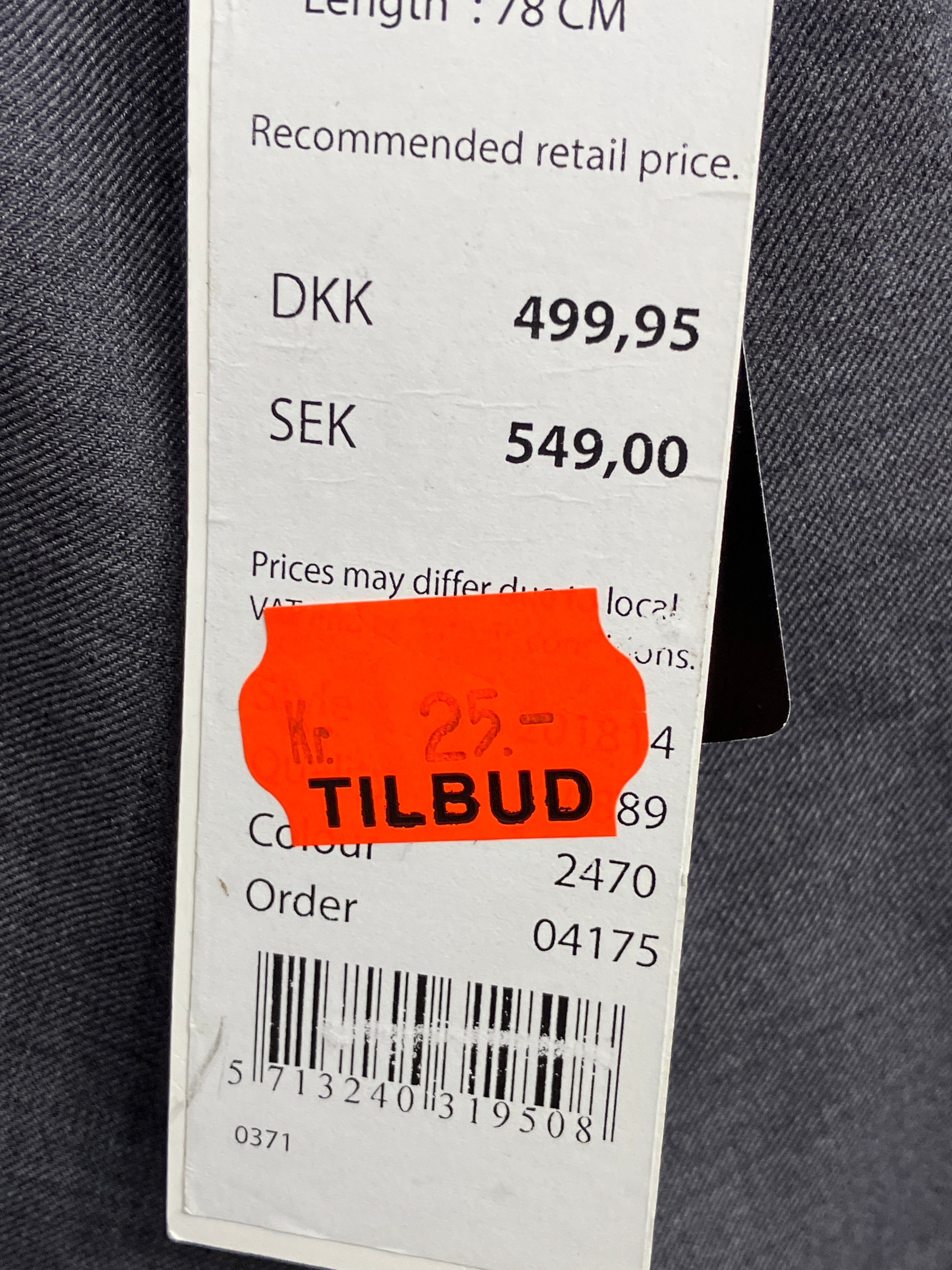 Brandtex Bukser
