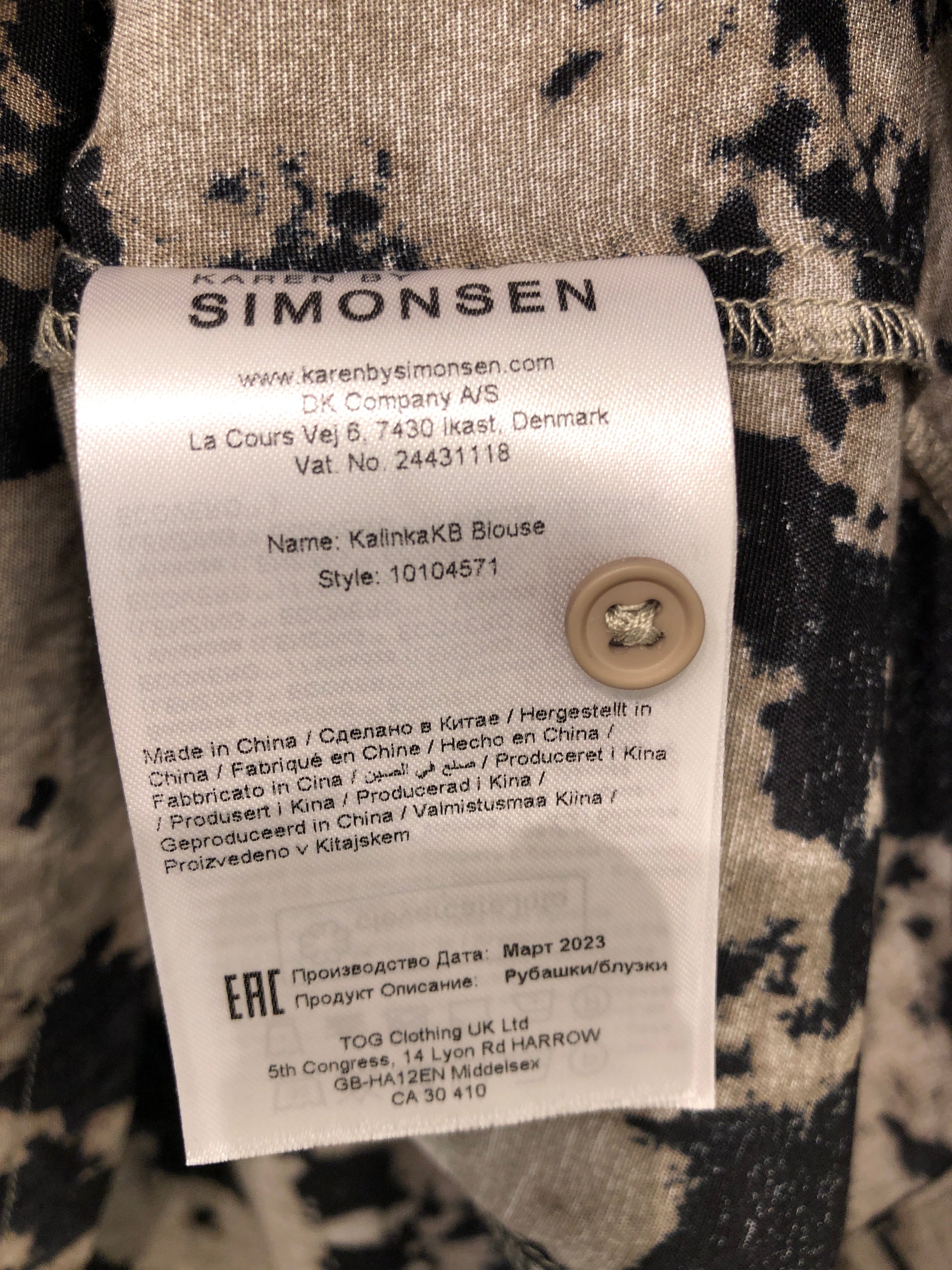 Karen By Simonsen Bluse