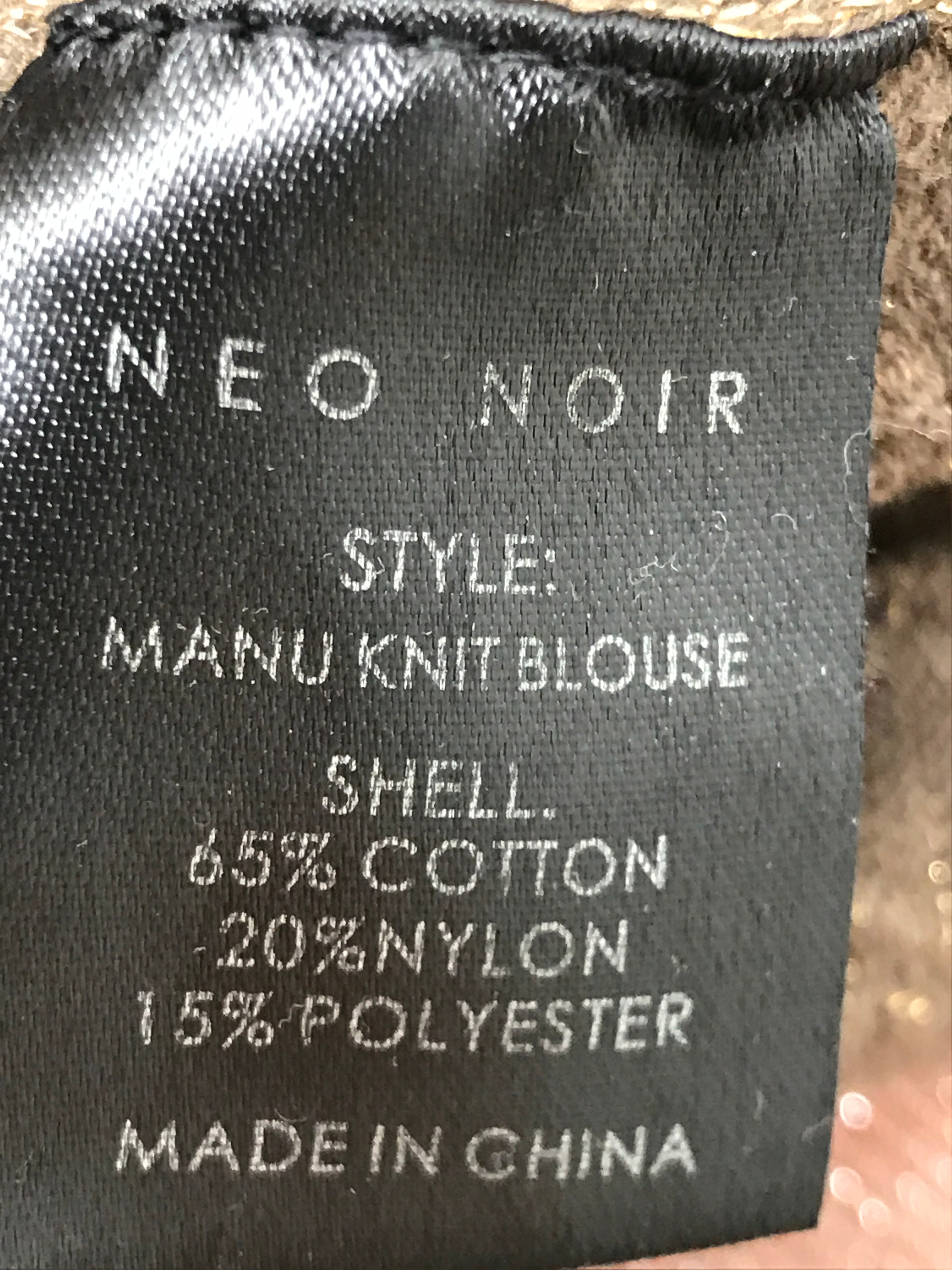 Neo Noir Bluse