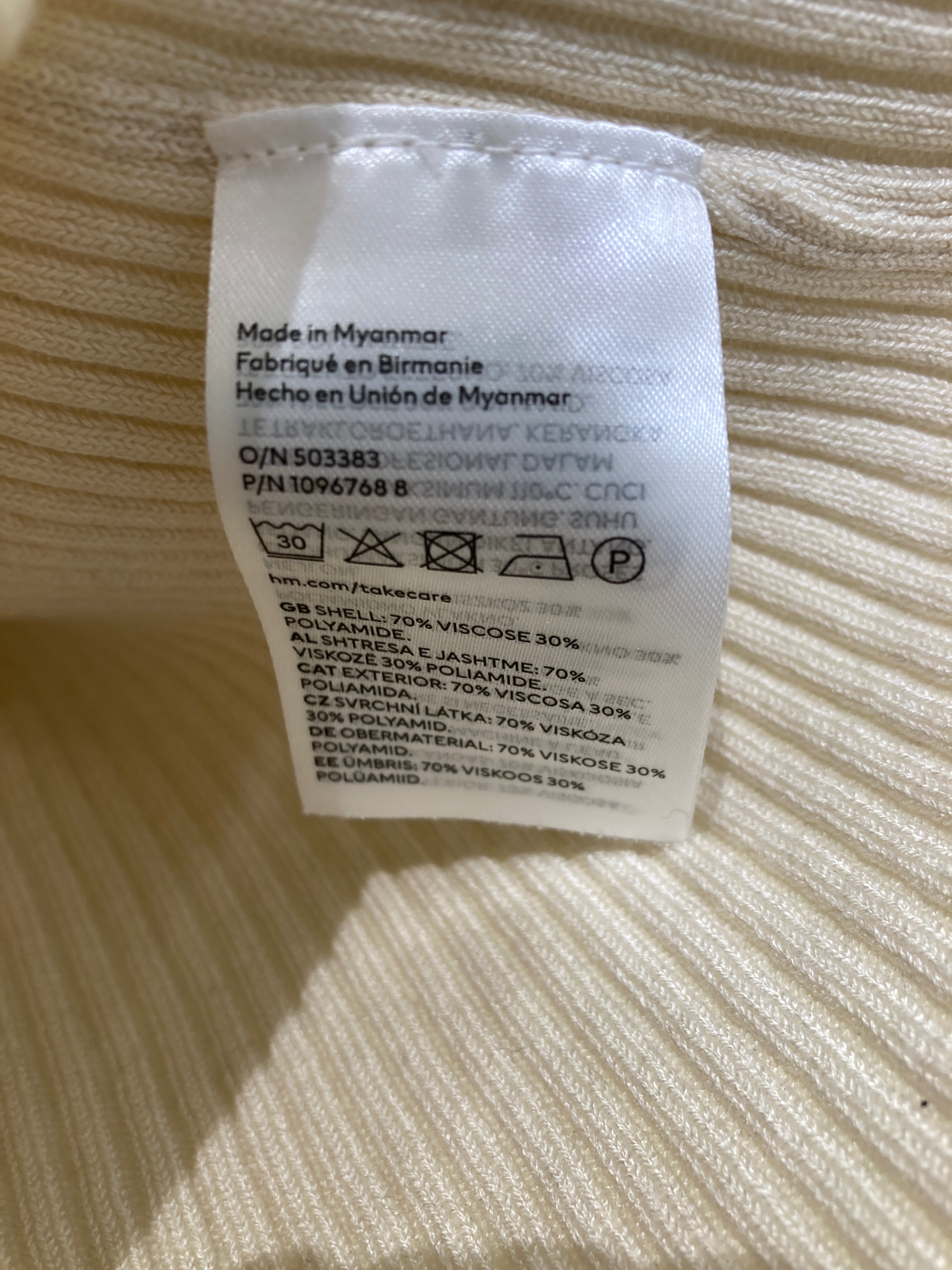 H&M Strik Bluse