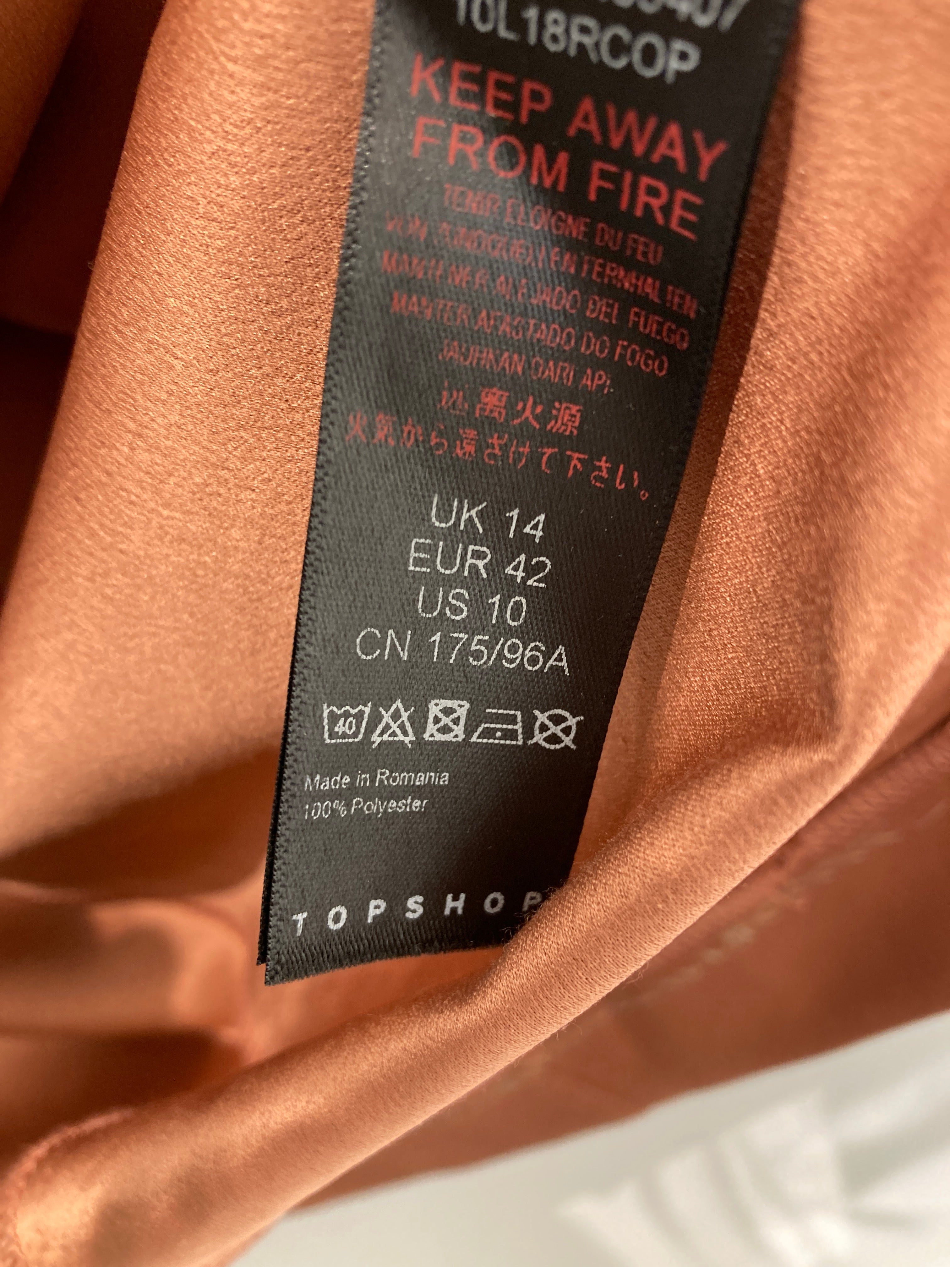 Topshop Kjole
