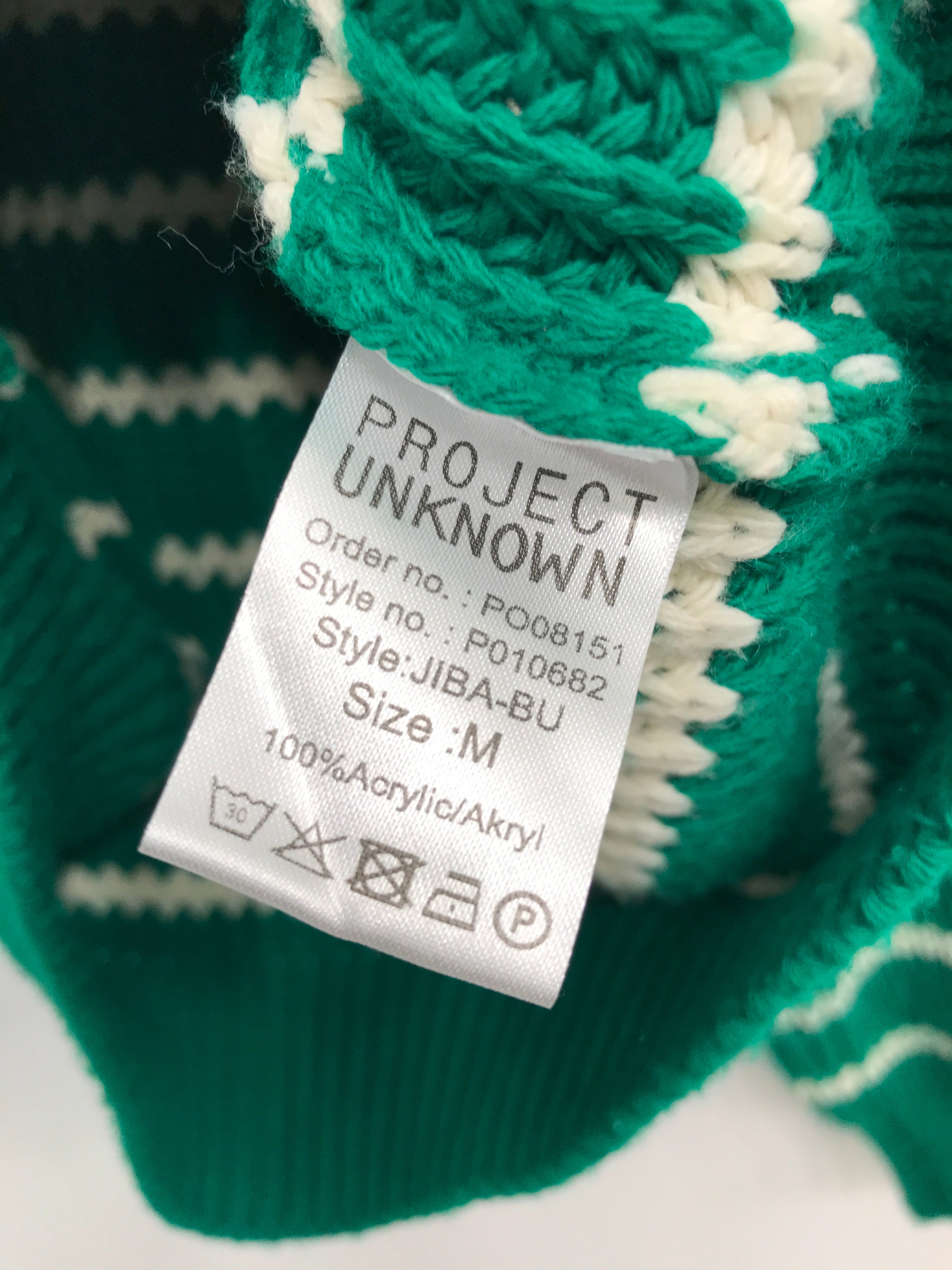 Project Unknown Strik Bluse