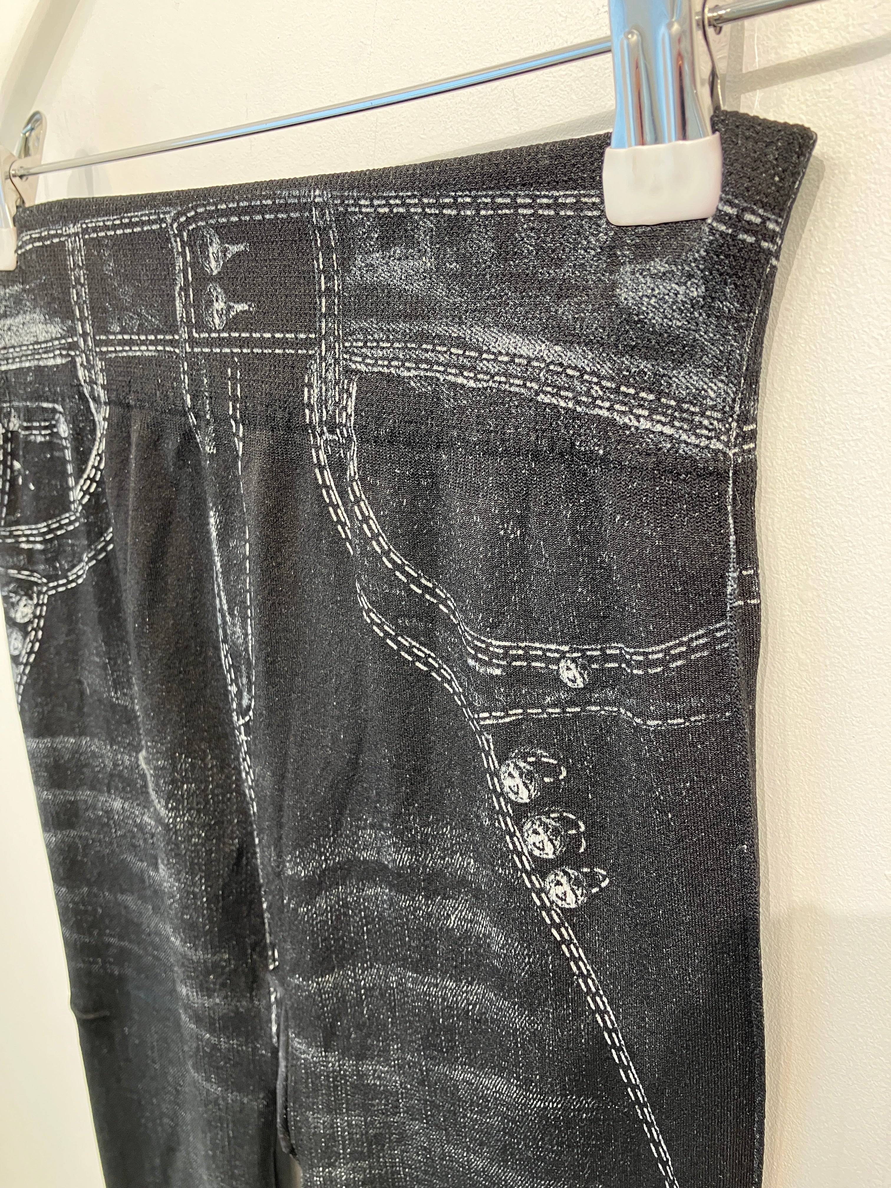 Contrast Jeggings
