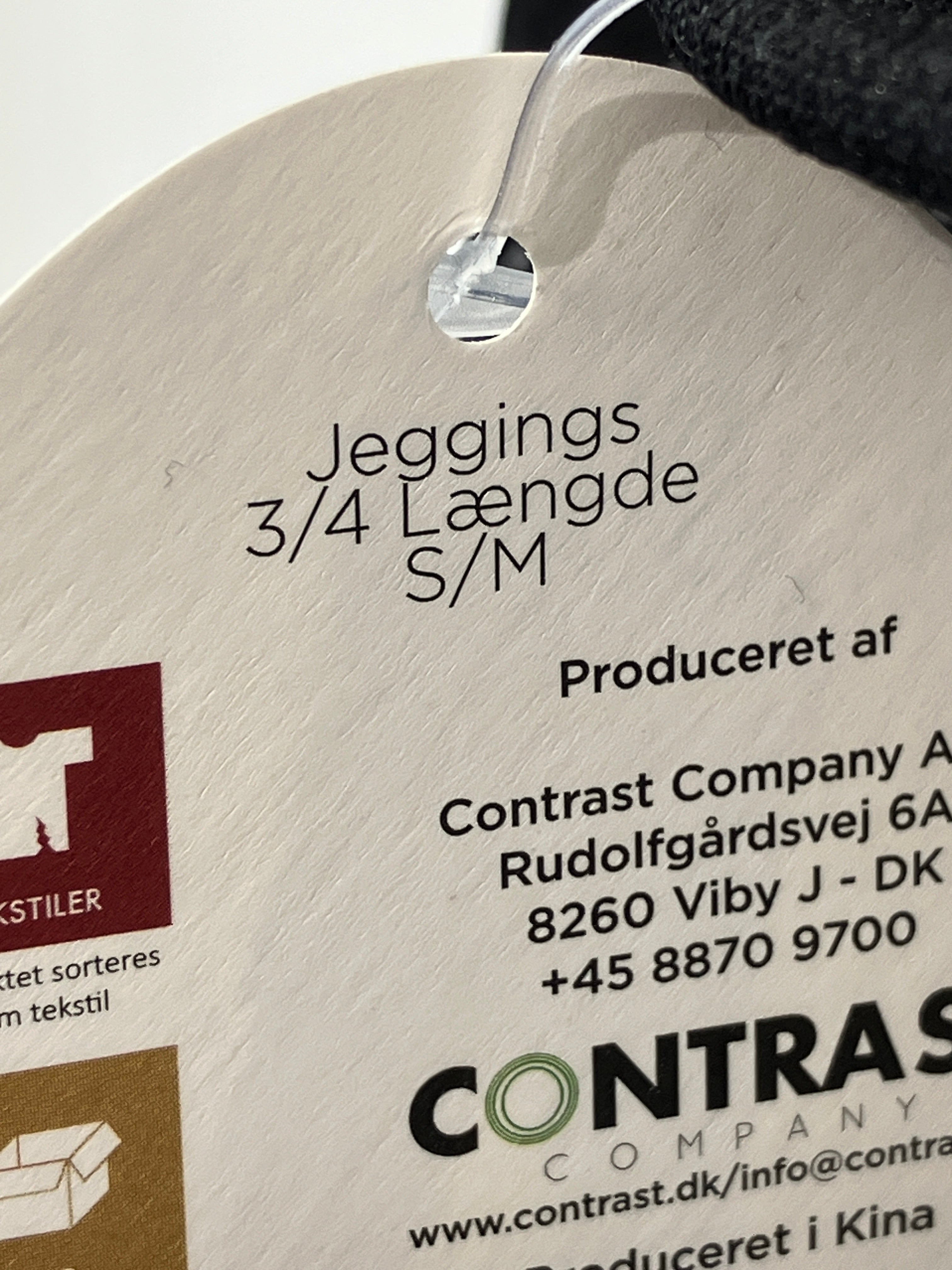Contrast Jeggings