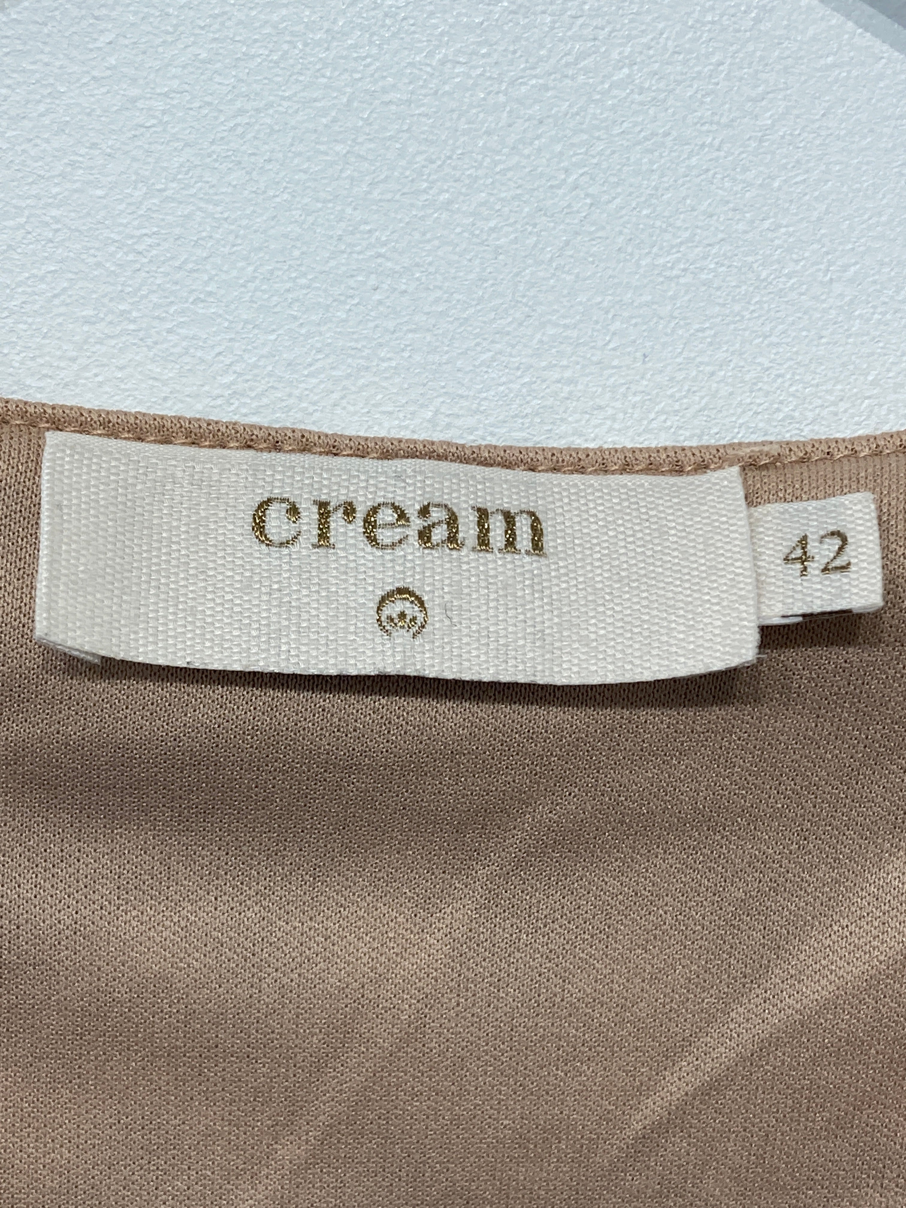 Cream Kjole