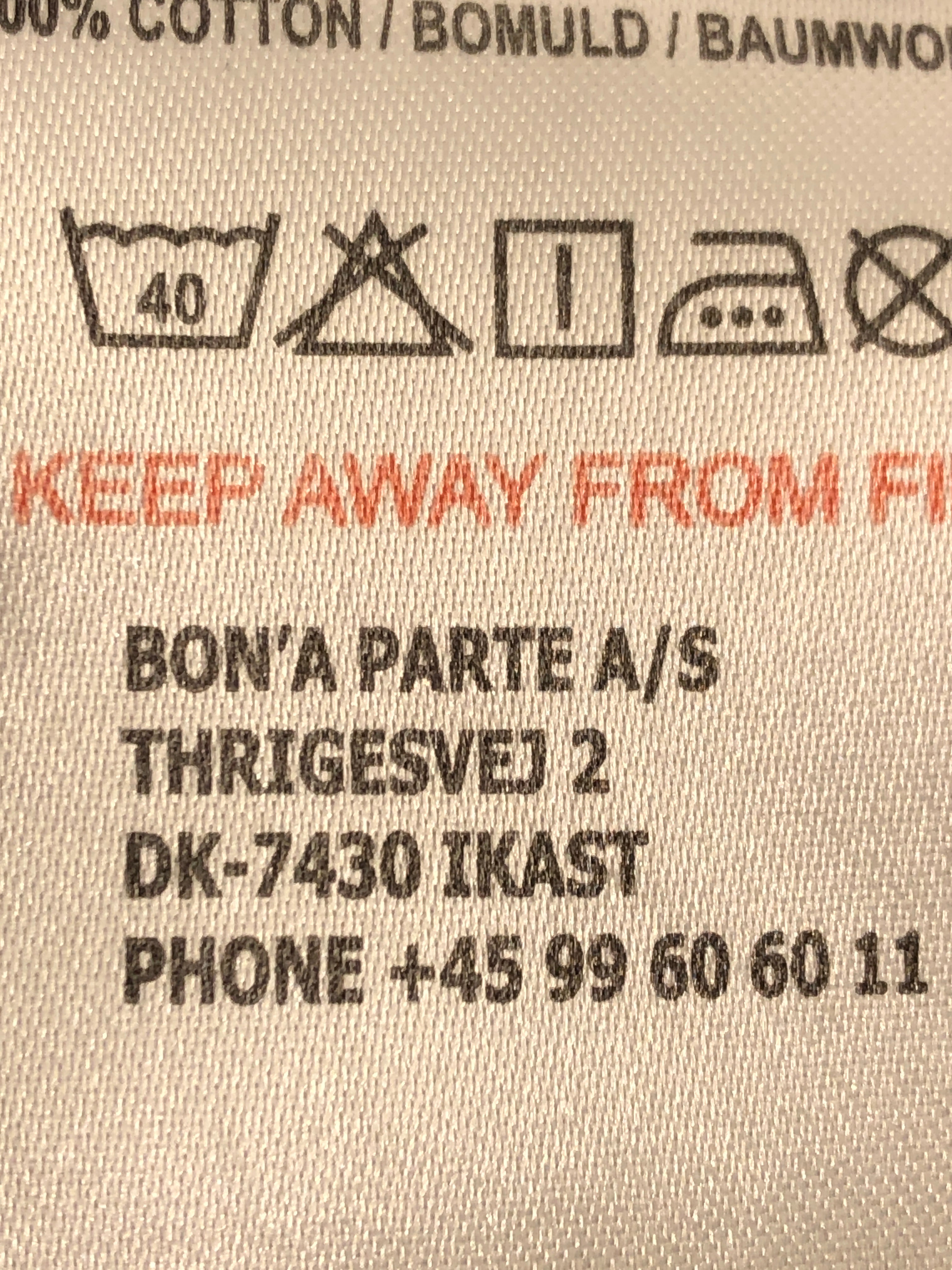 Bon'a parte Bukser