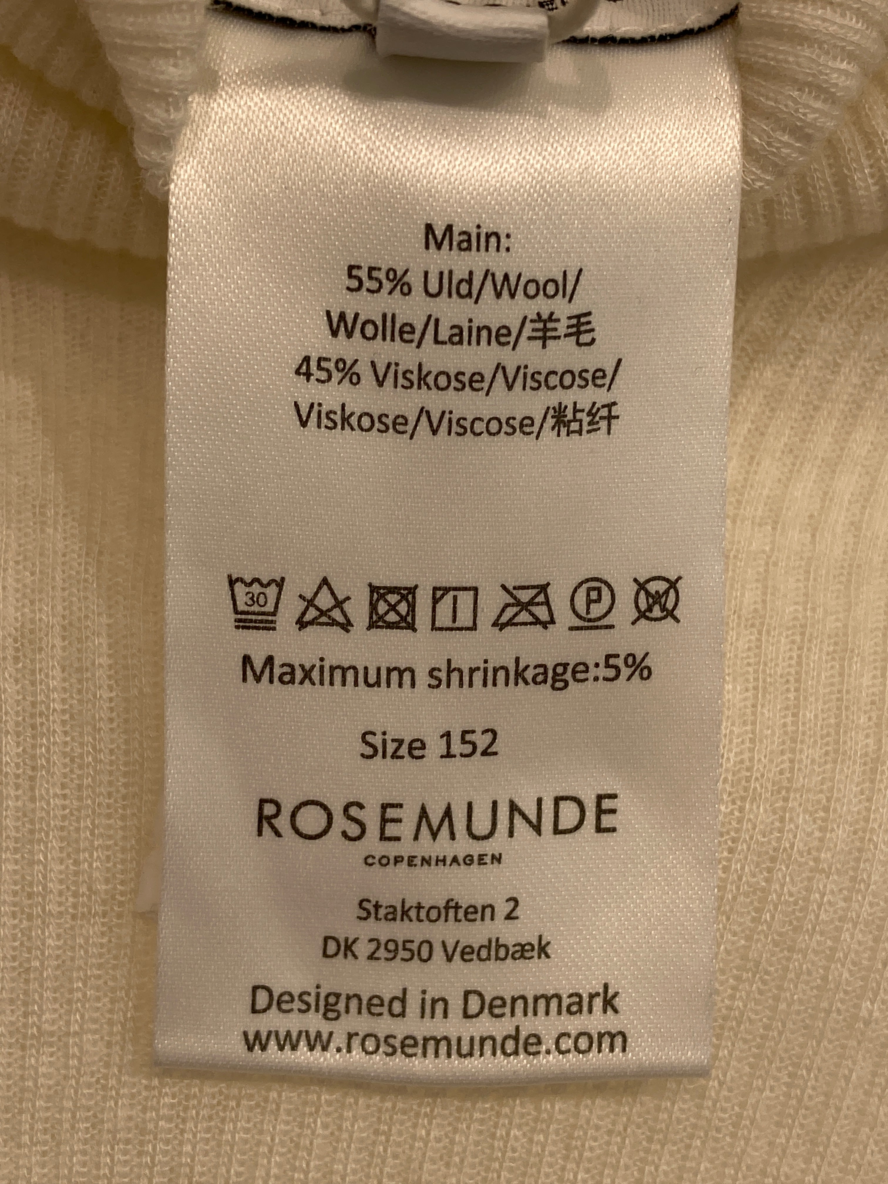 Rosenmunde Strik Bluse
