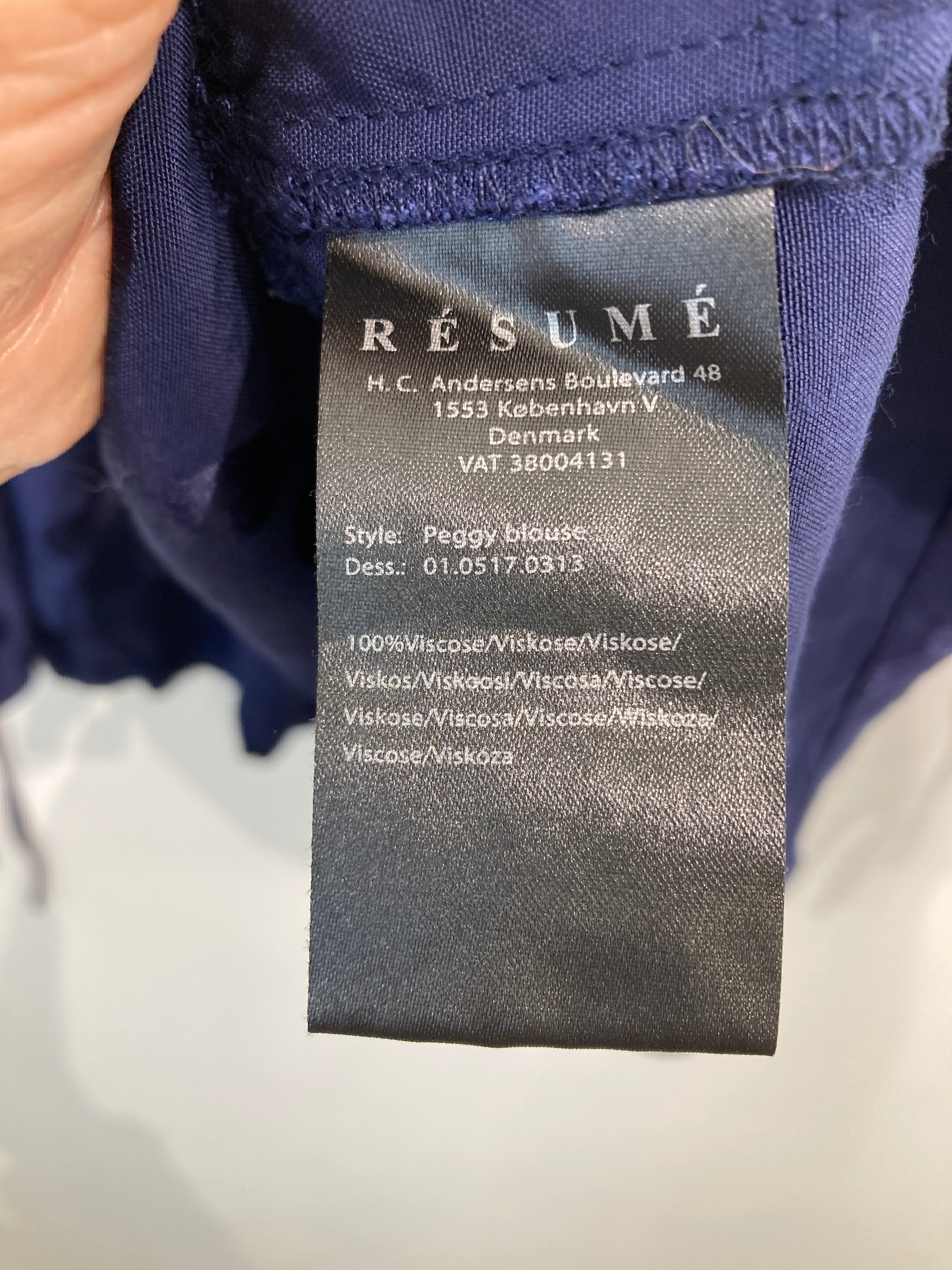 Resume Bluse