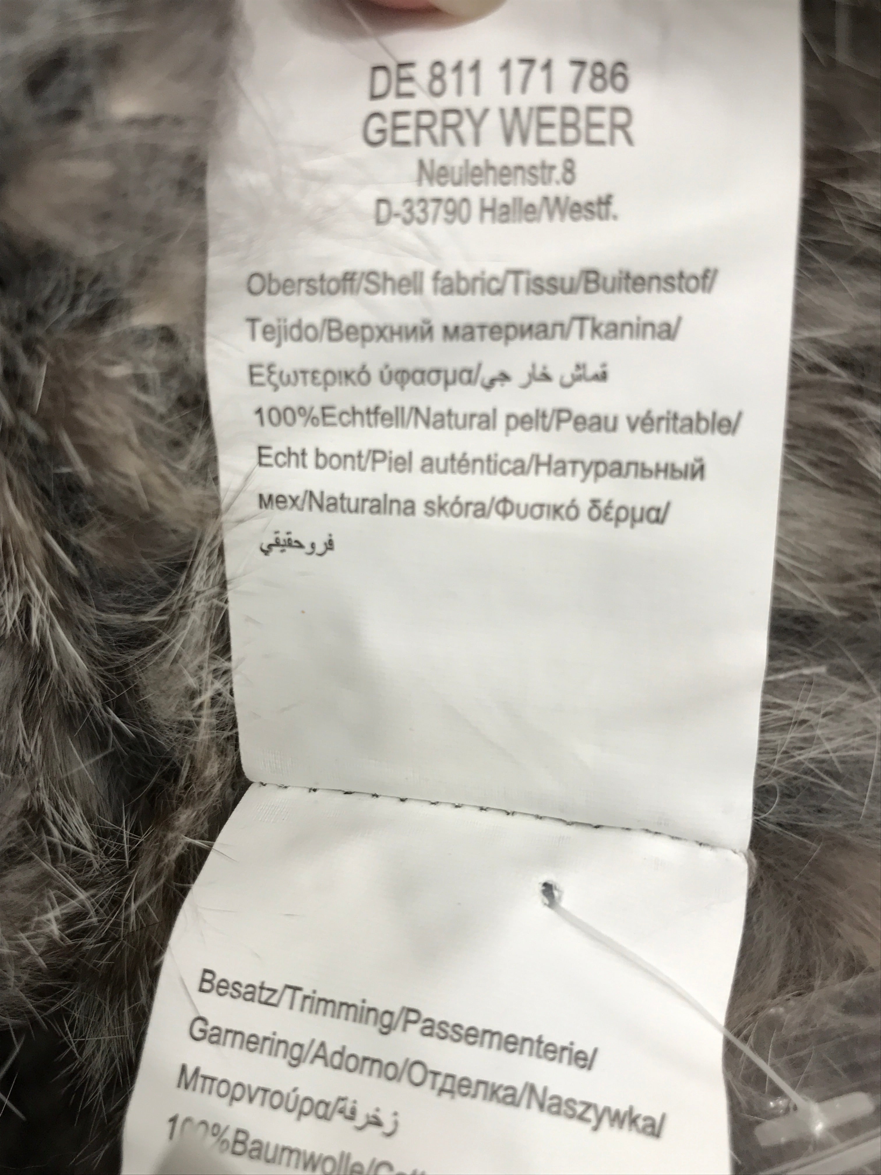 Gerry Weber Pels Vest