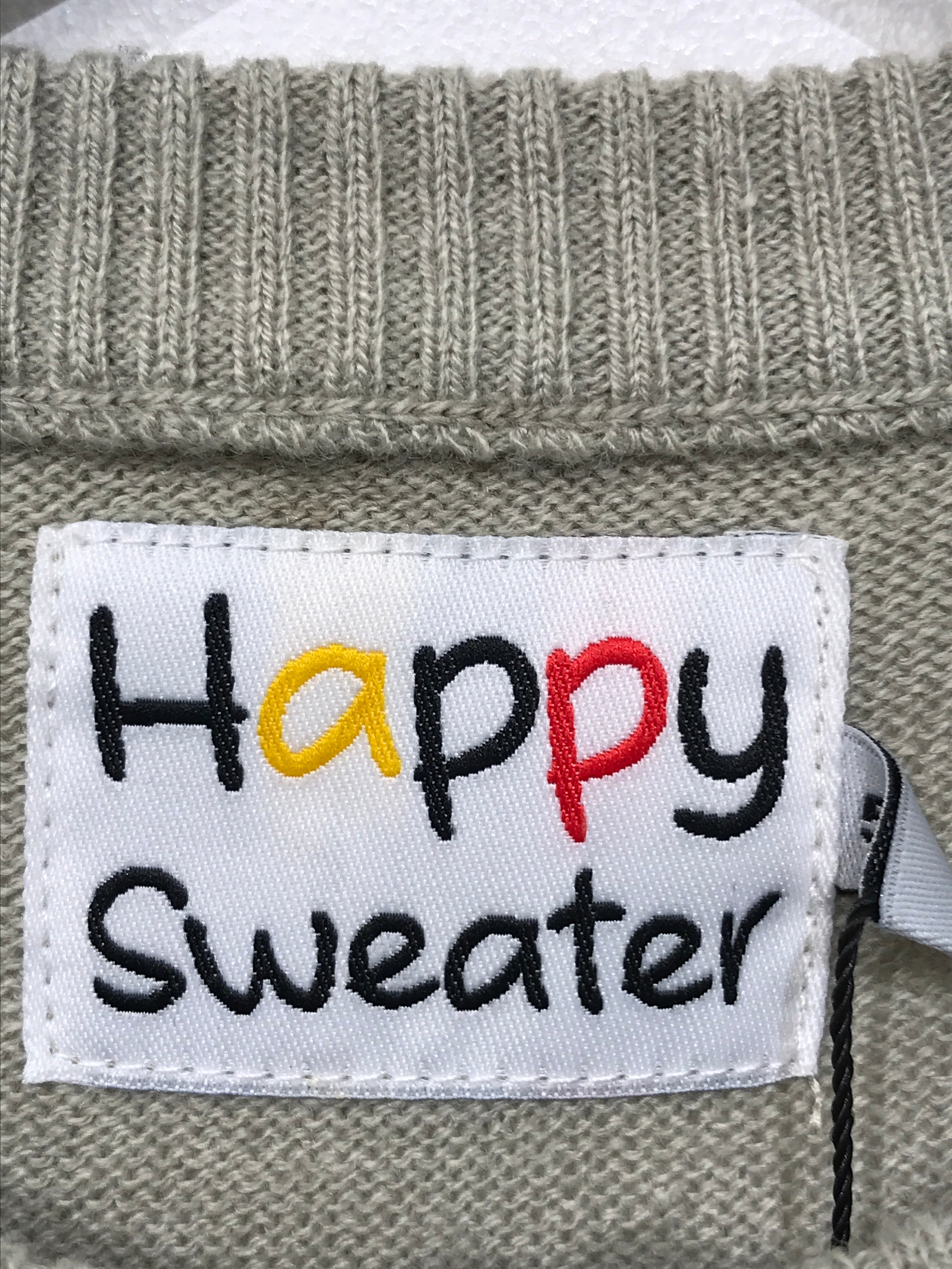 Happy Sweater Bluse