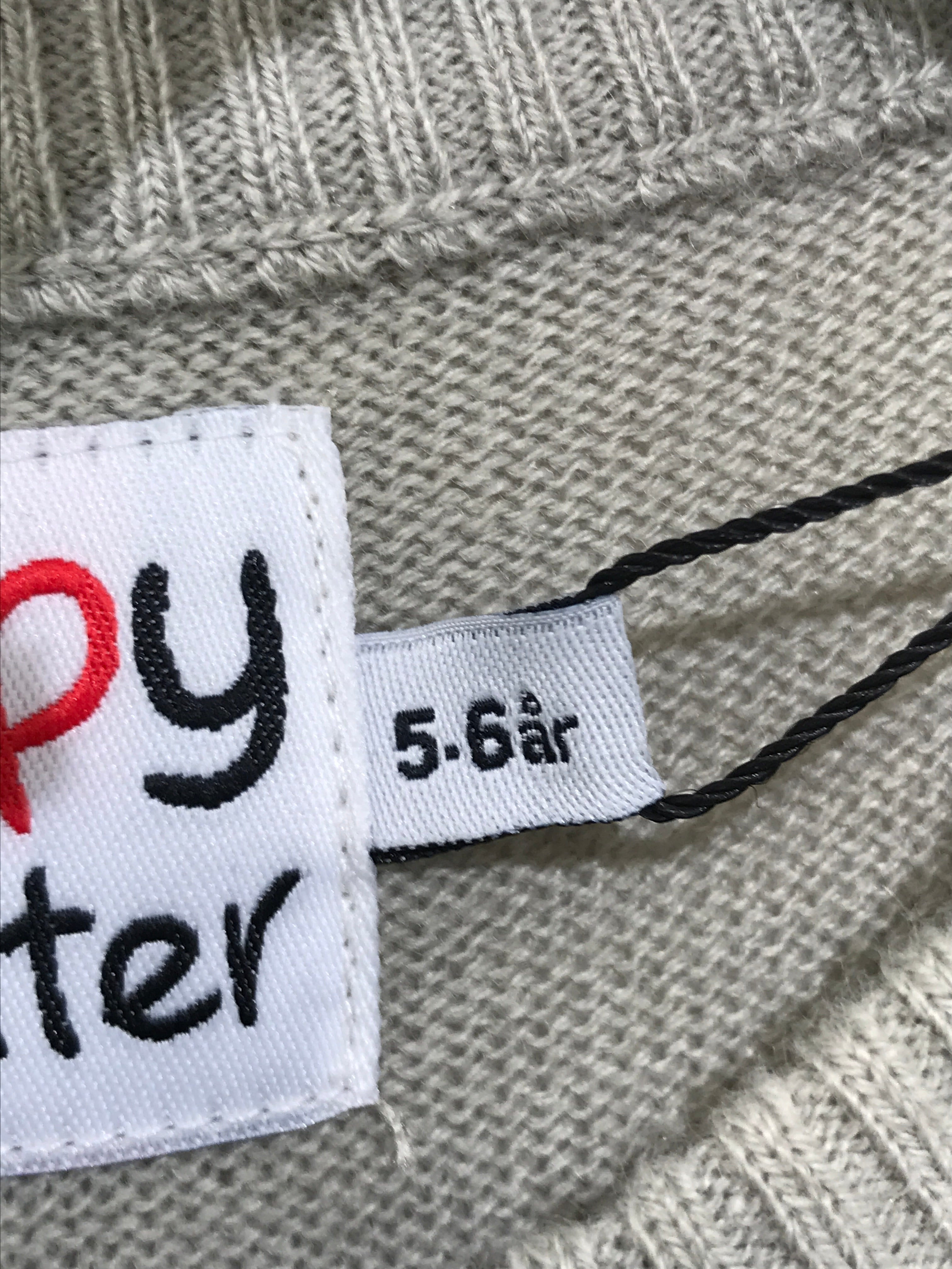 Happy Sweater Bluse