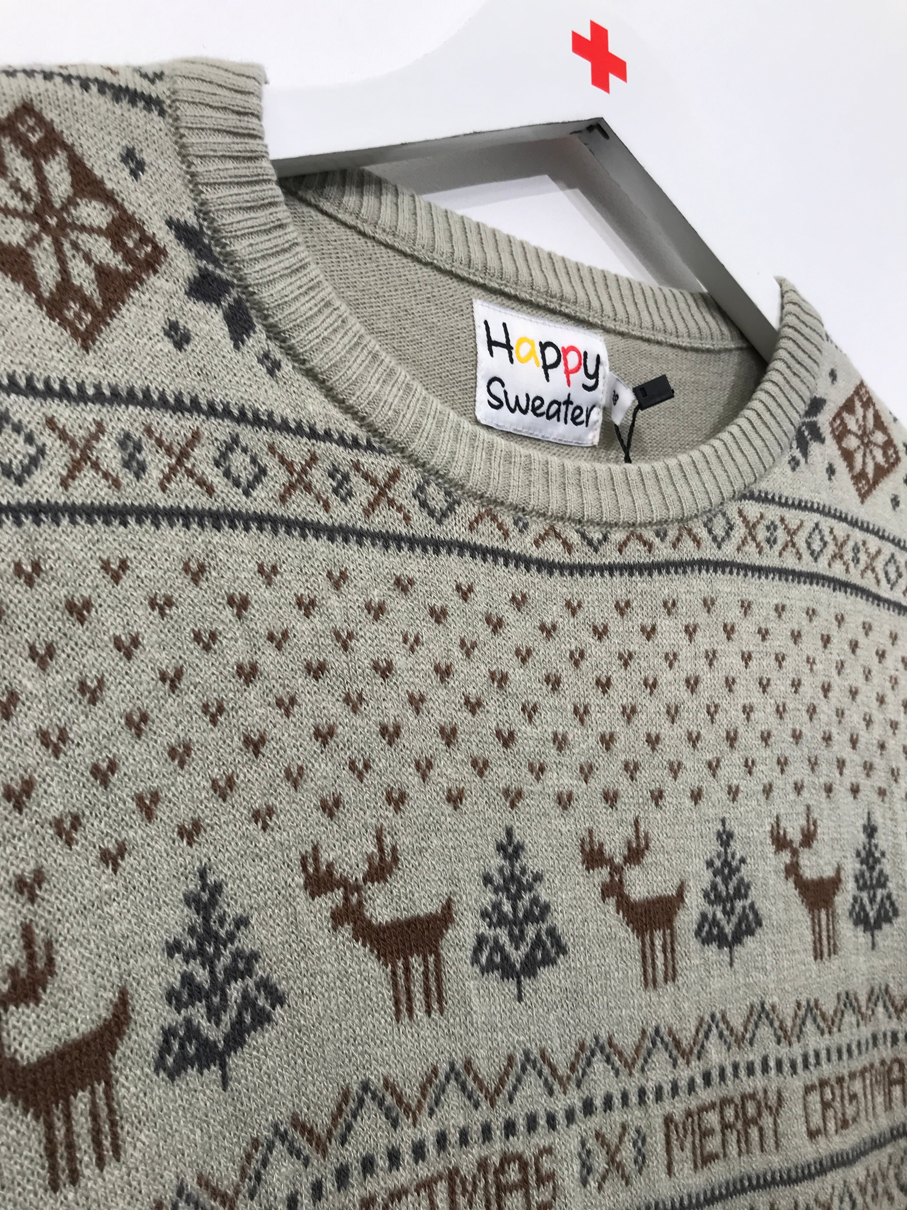 Happy Sweater Bluse