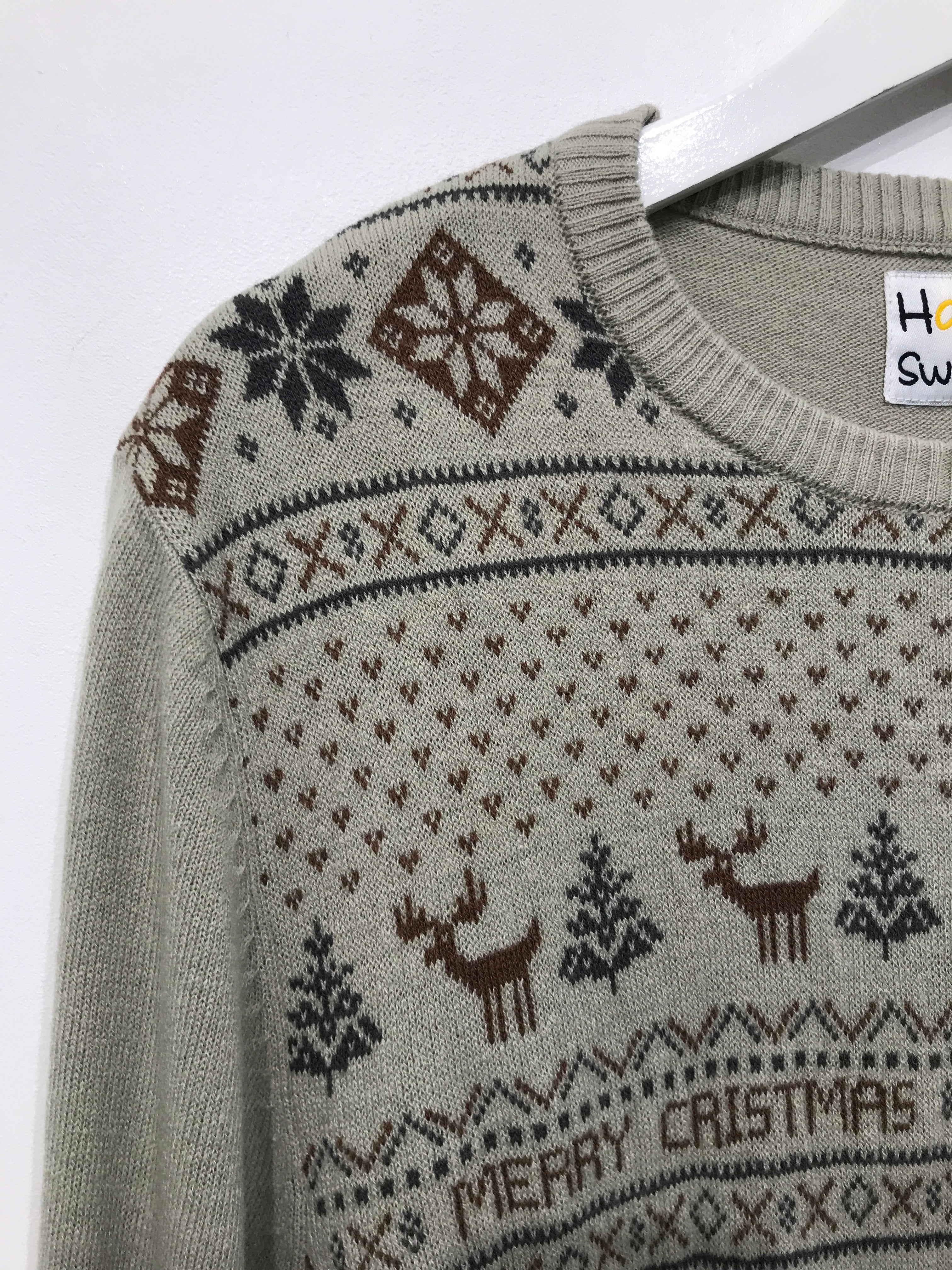 Happy Sweater Bluse