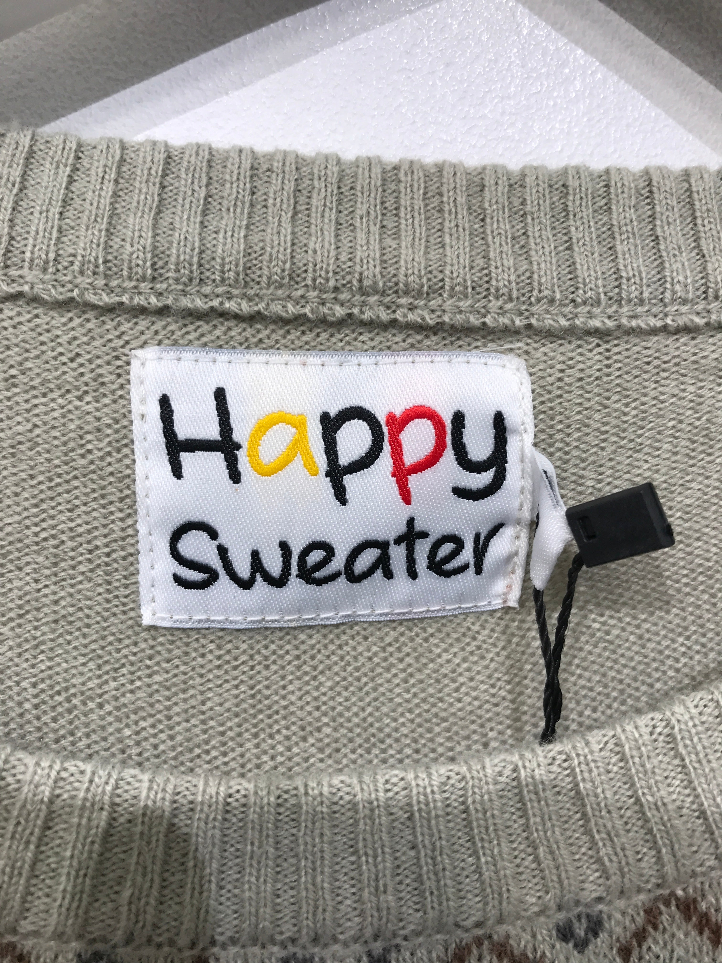 Happy Sweater Bluse