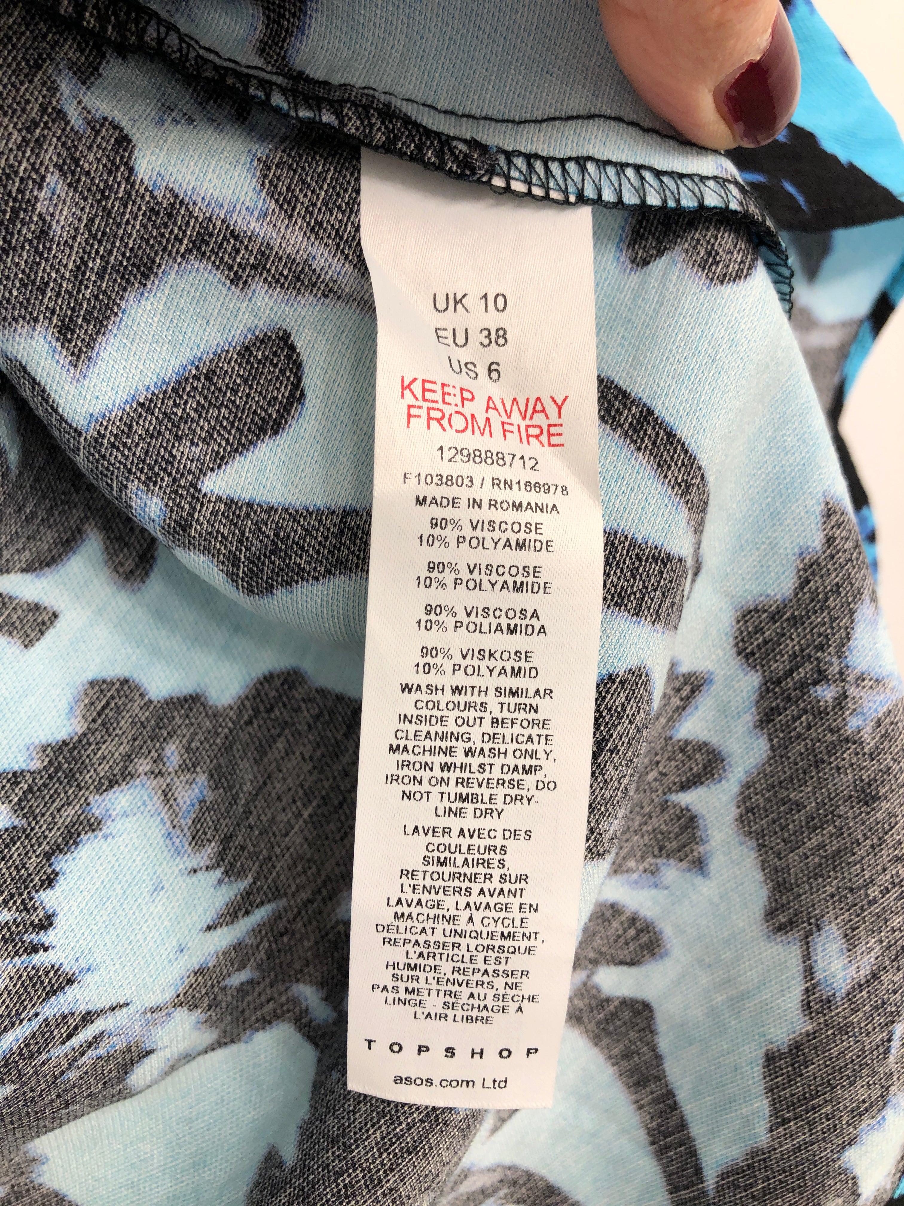 Topshop Bluse