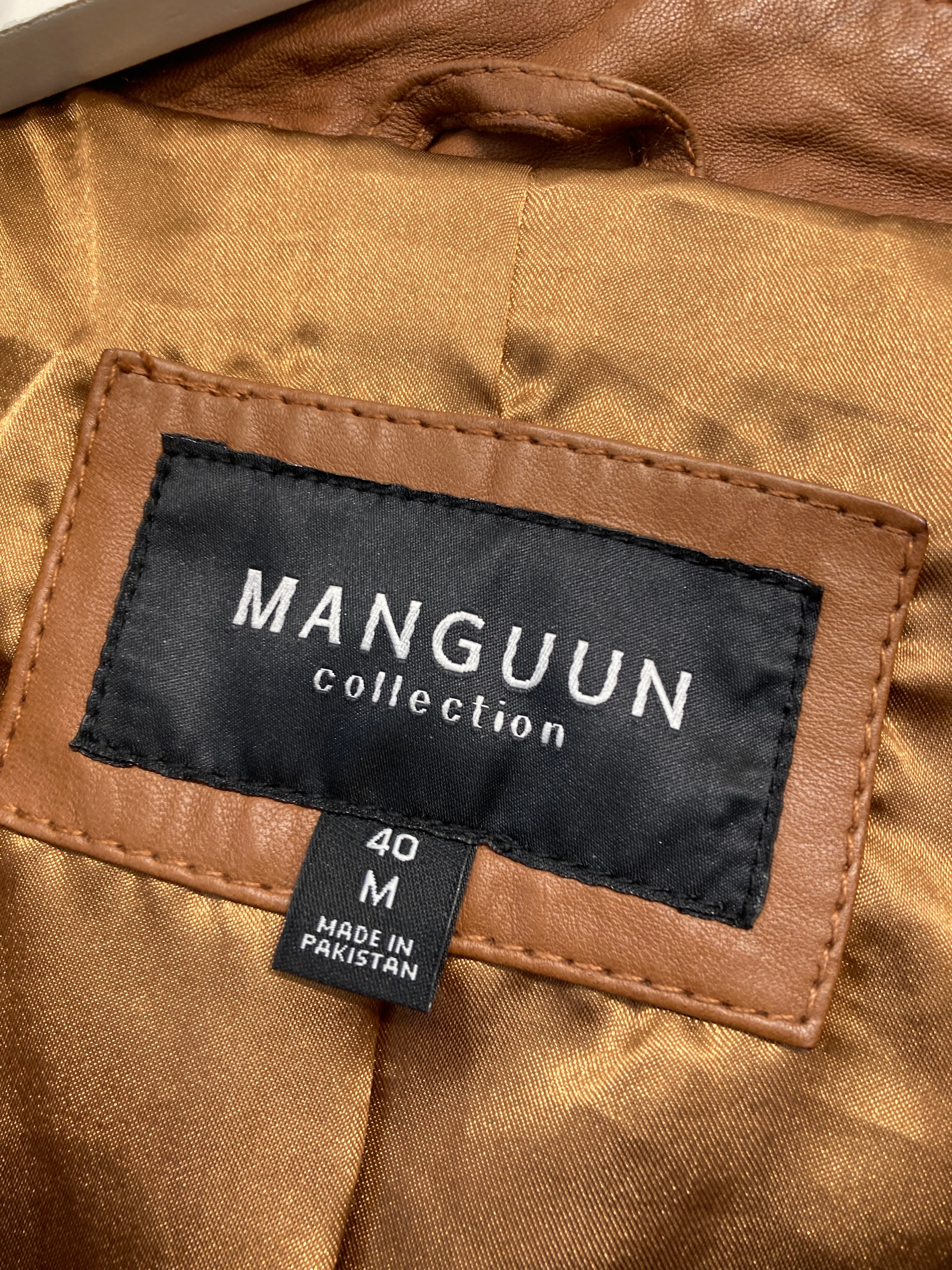 ManGuun Skind Jakke