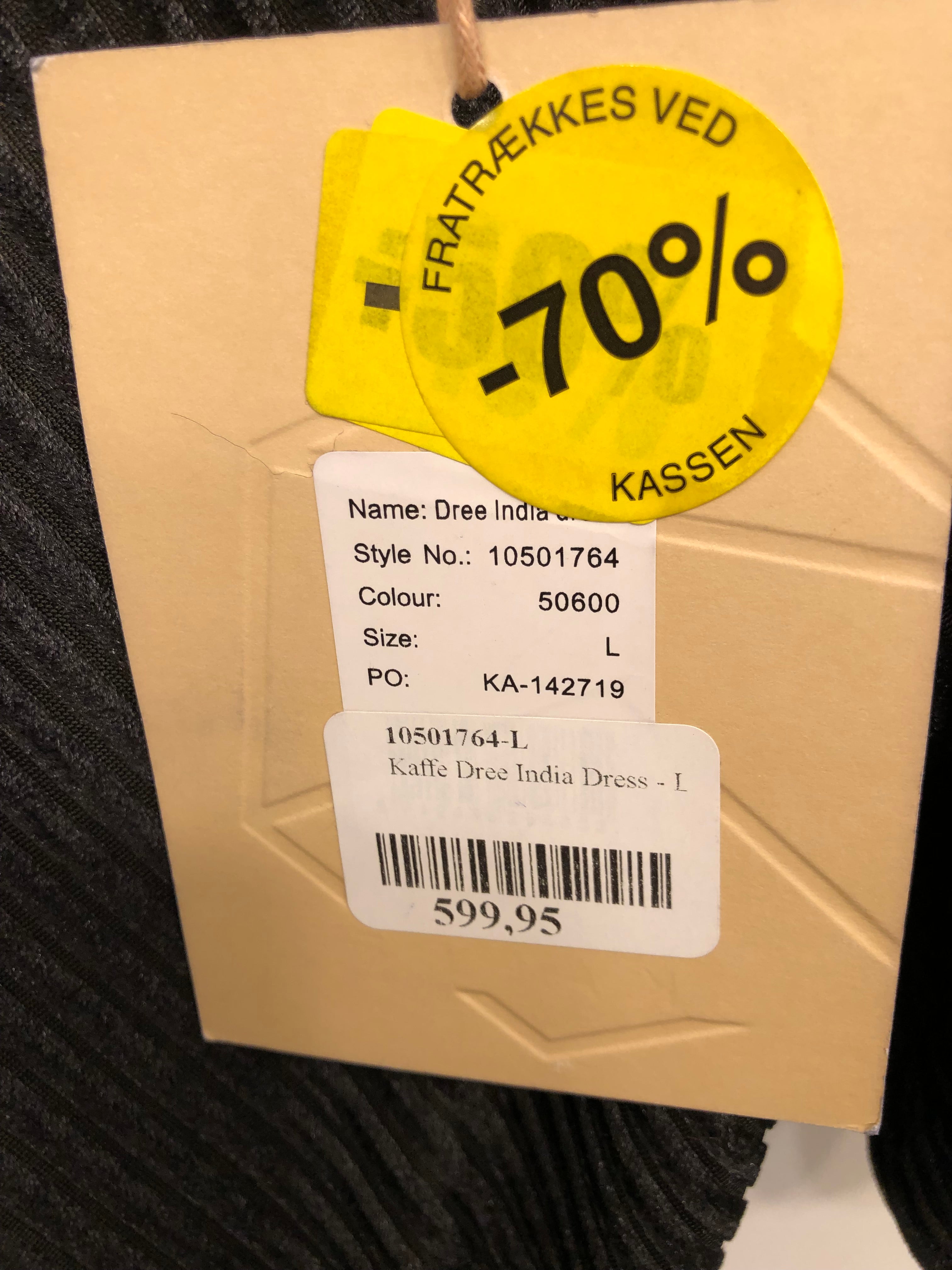 Kaffe Kjole