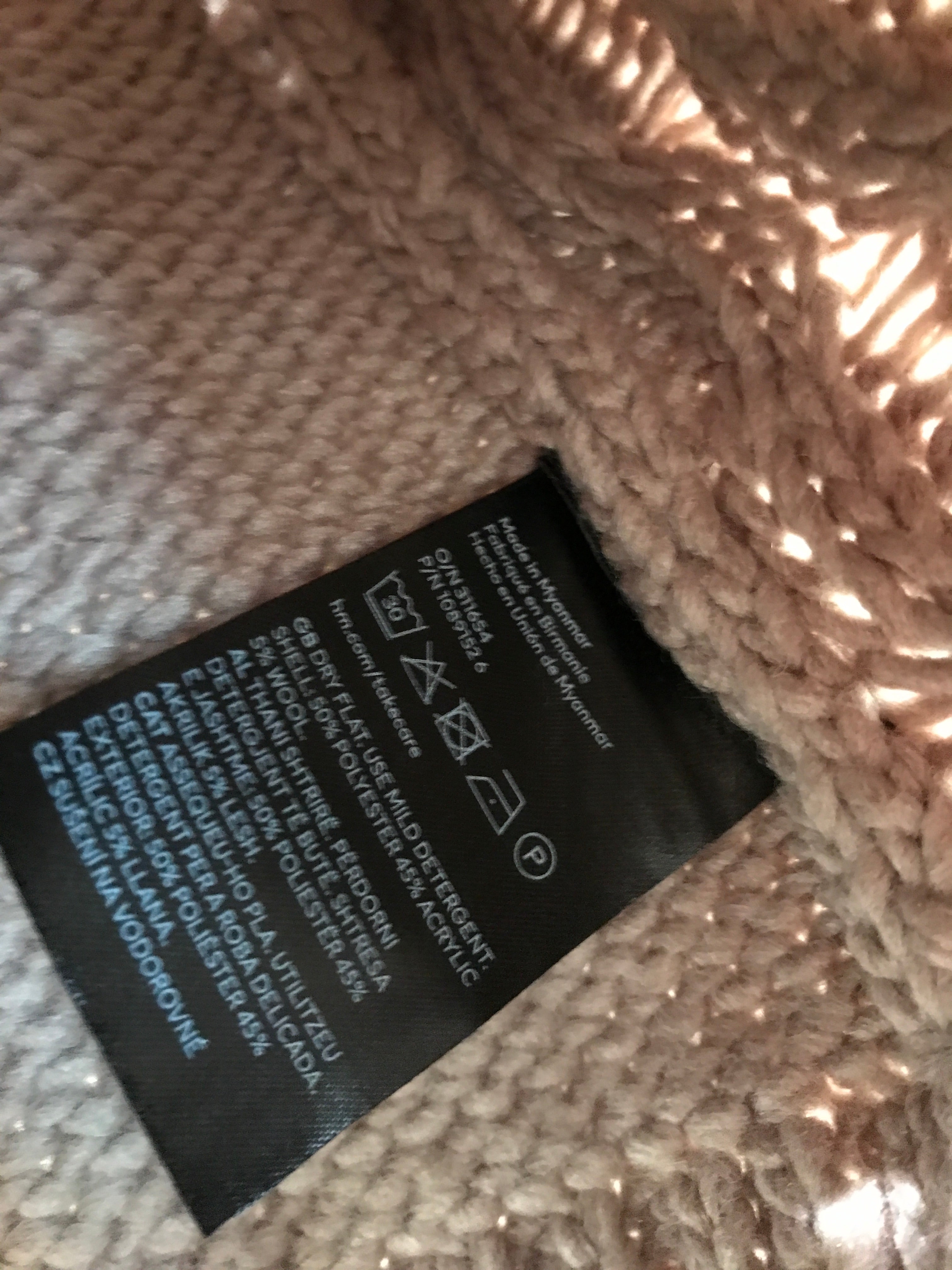 H&M Striktrøje