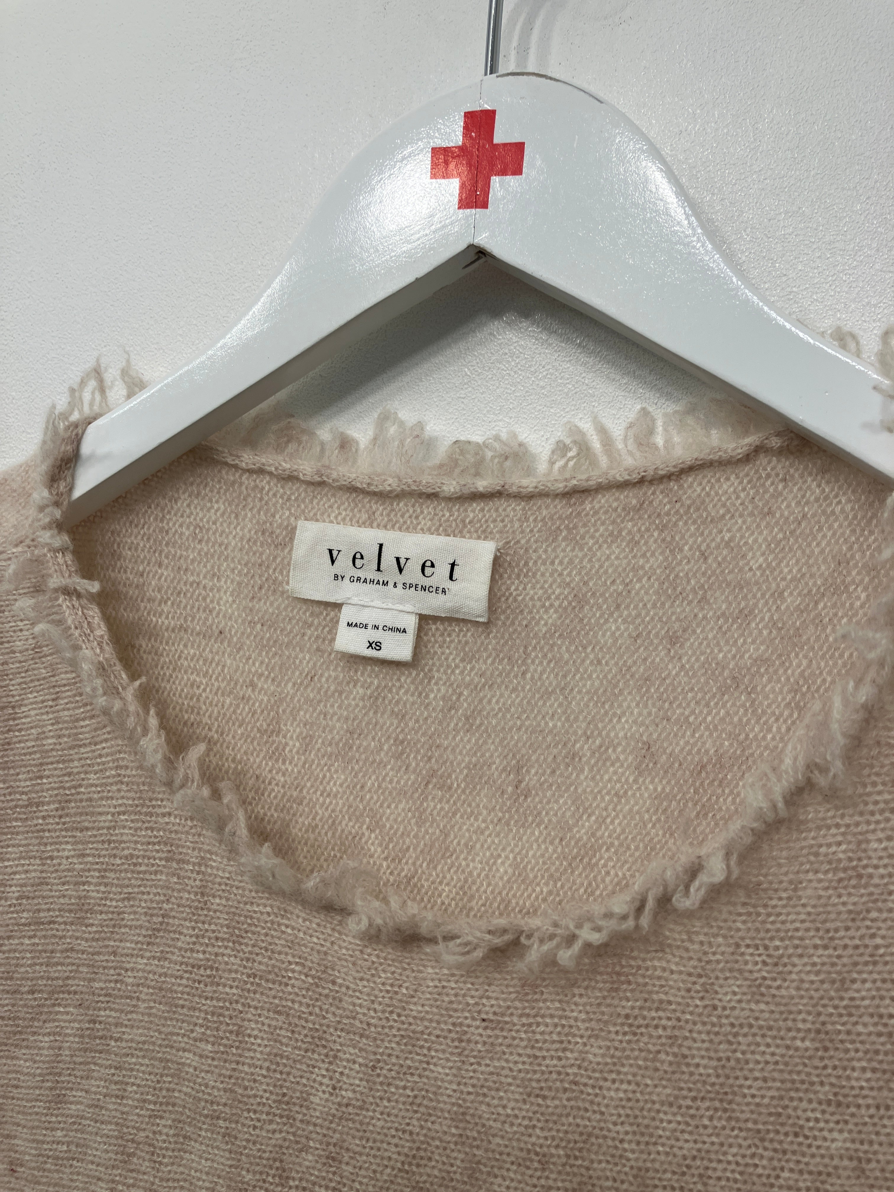 Velvet Strik Bluse