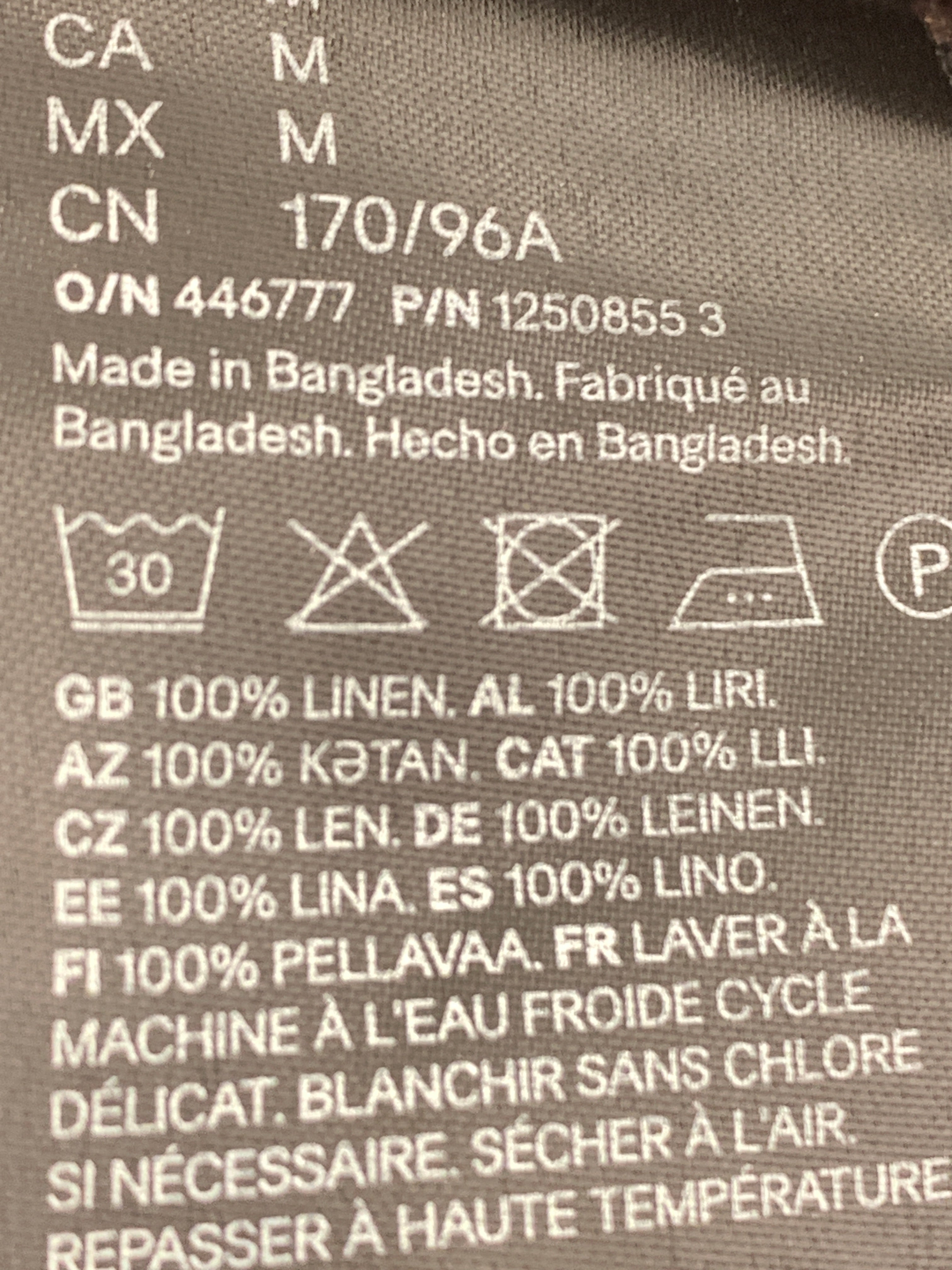 H&M skjorte