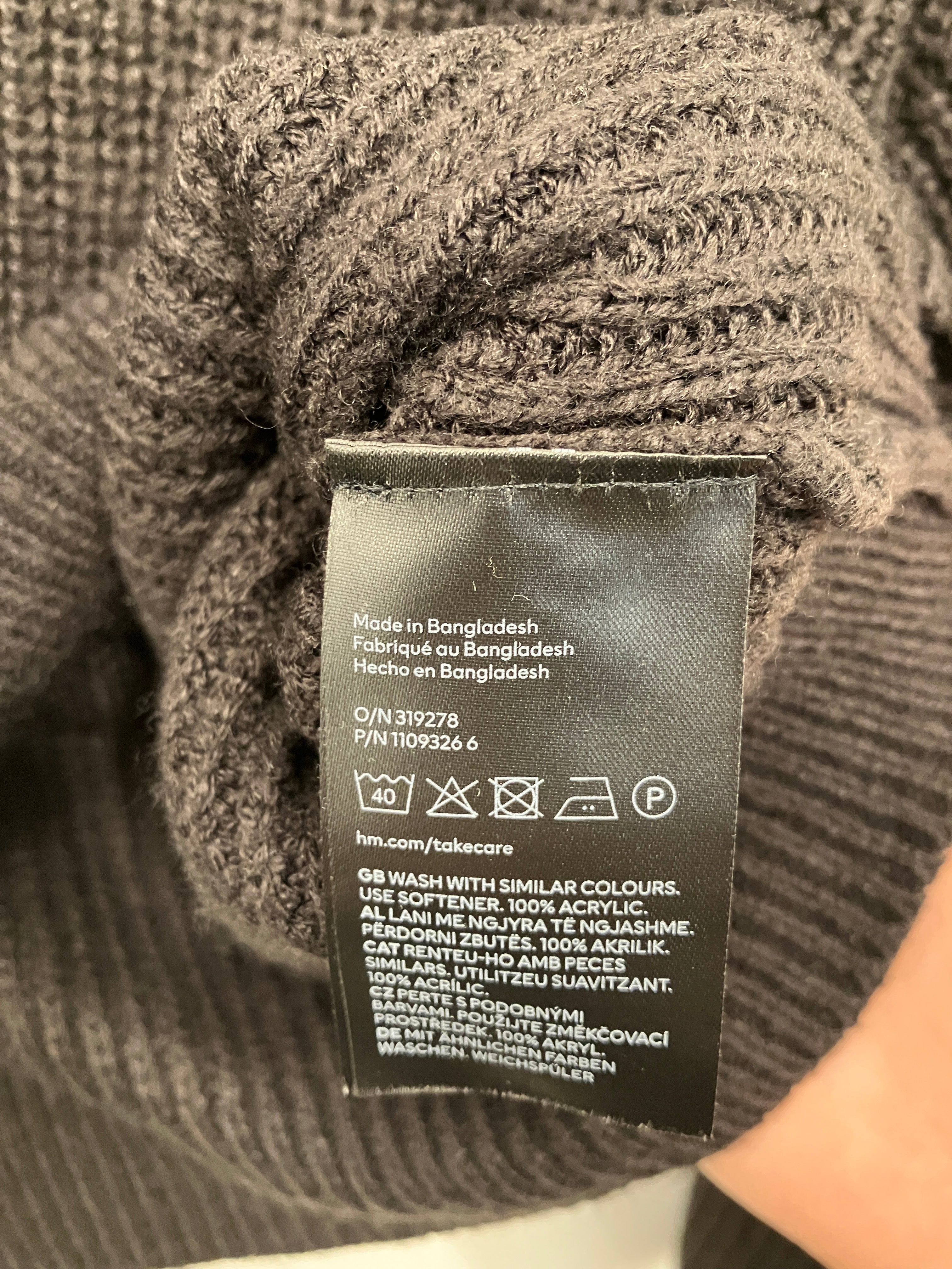 Divided Sweater