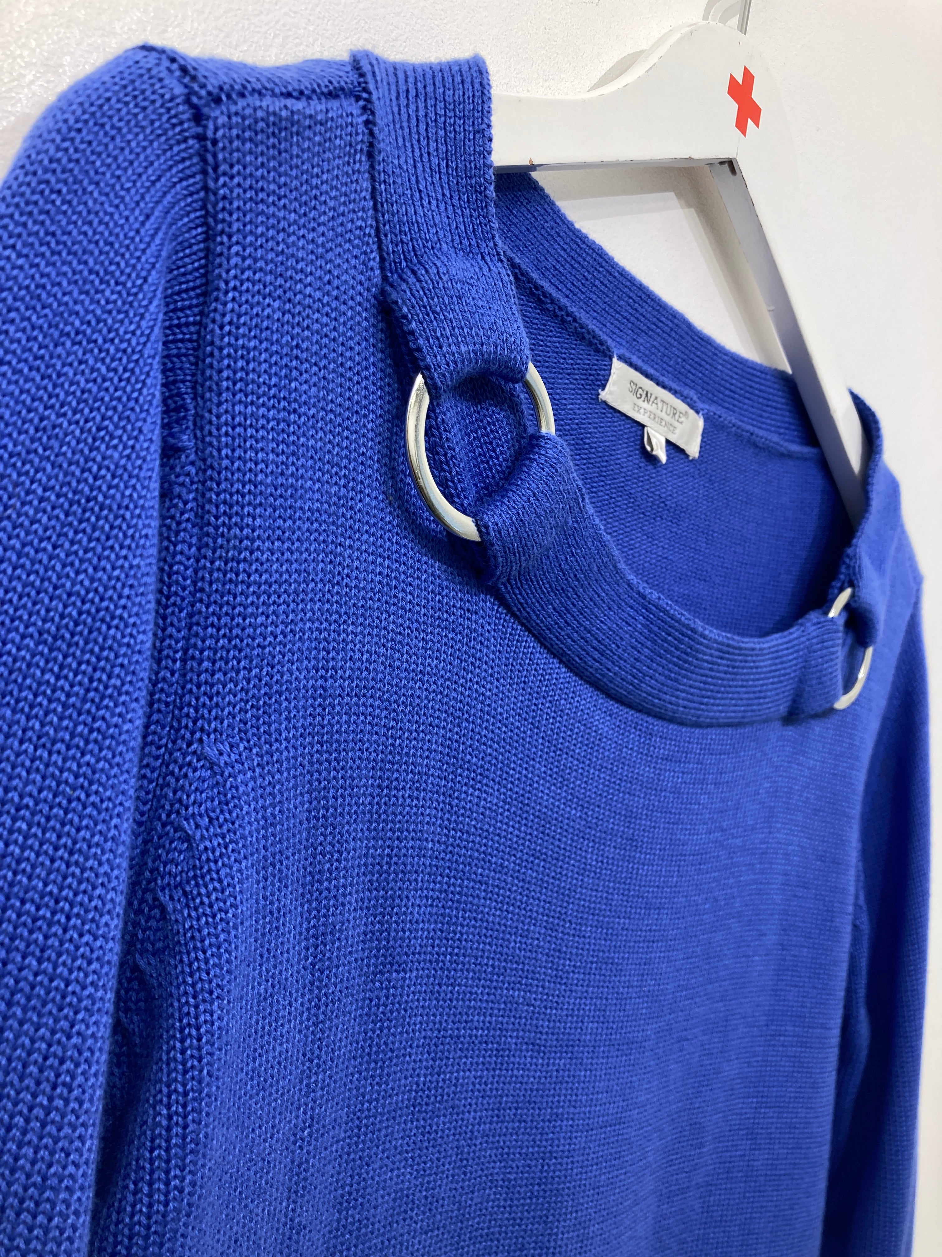 Signature Strik Bluse