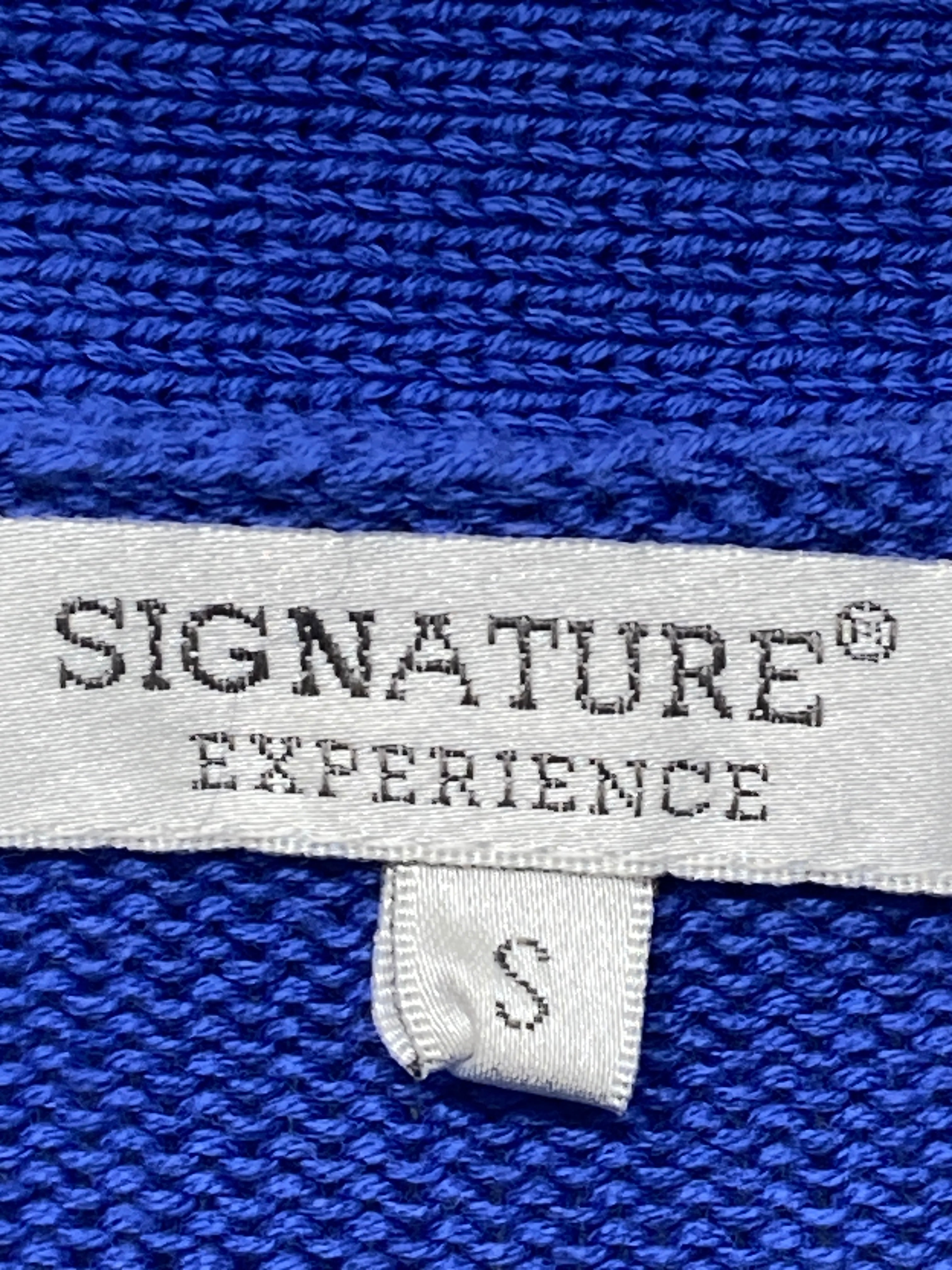 Signature Strik Bluse