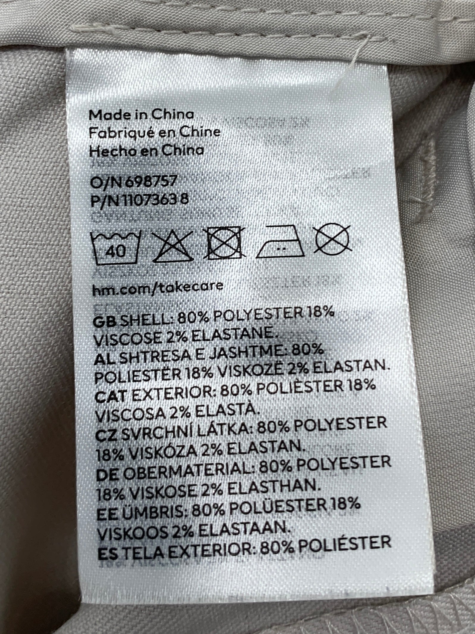 H&M Bukser