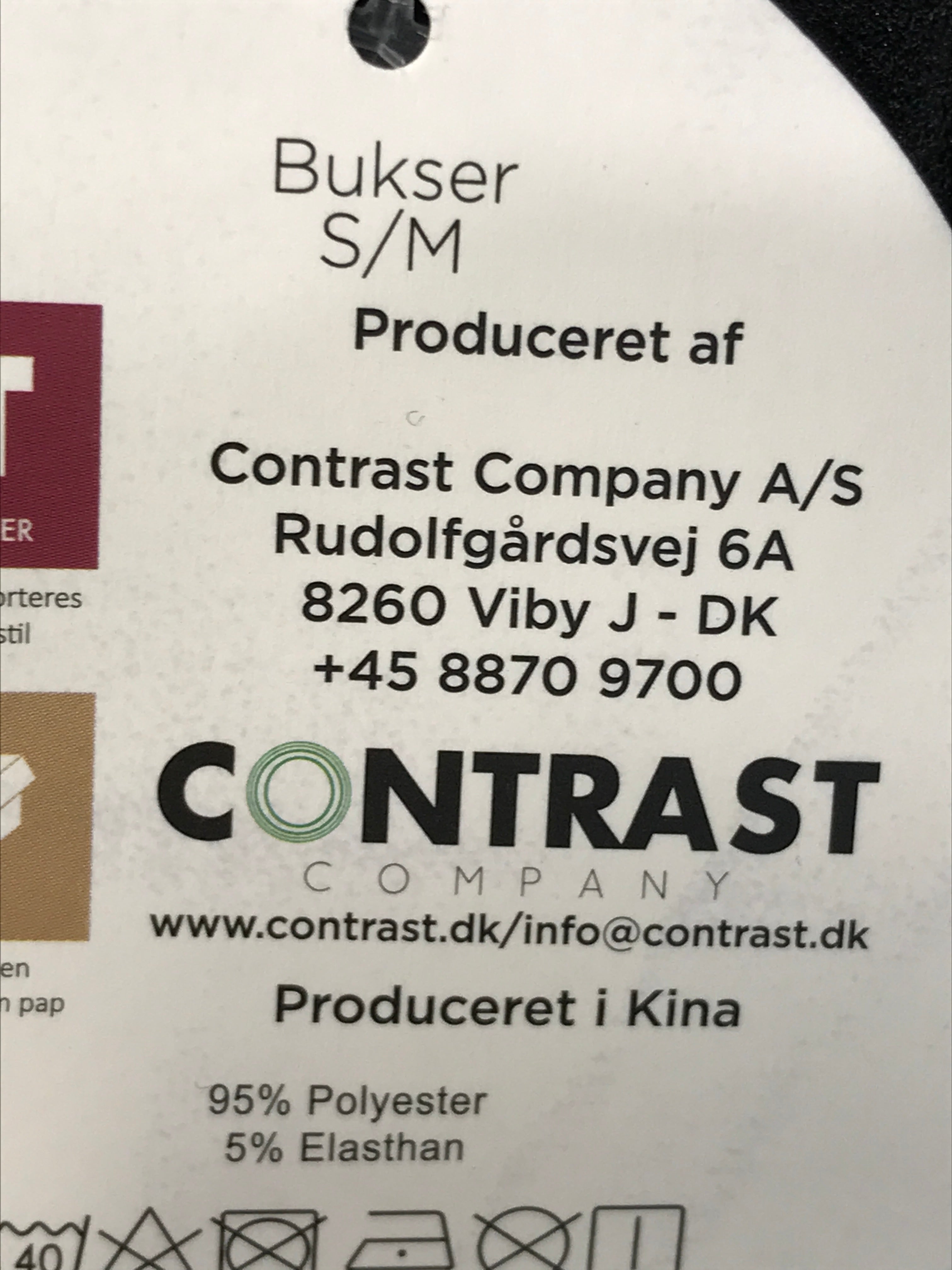 Contrast Bukser