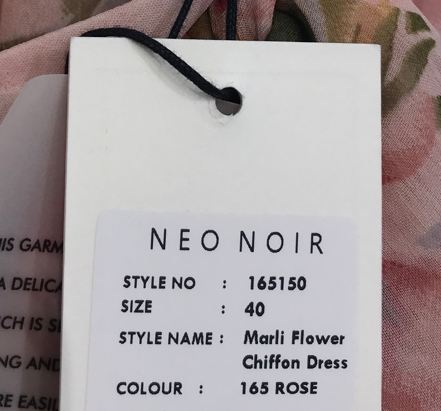 Neo Noir Kjole