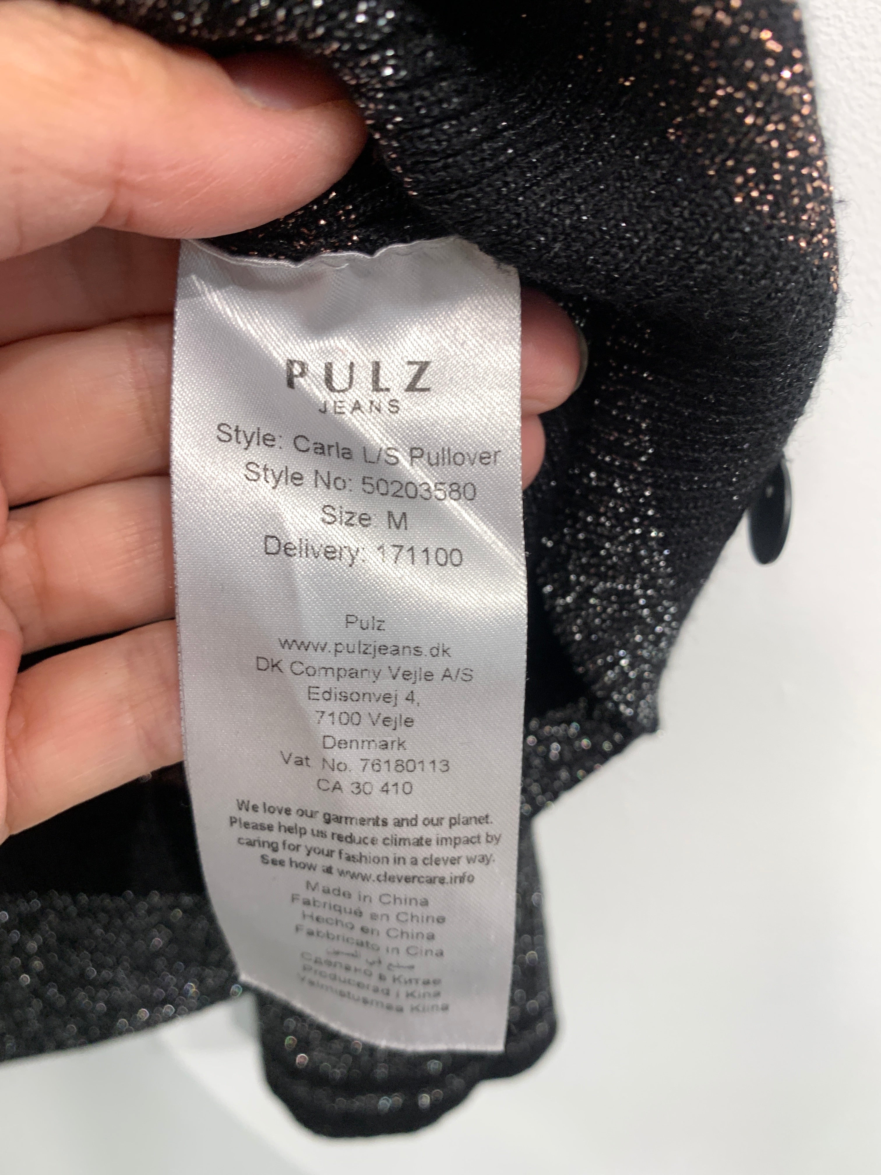 Pulz Strik Bluse