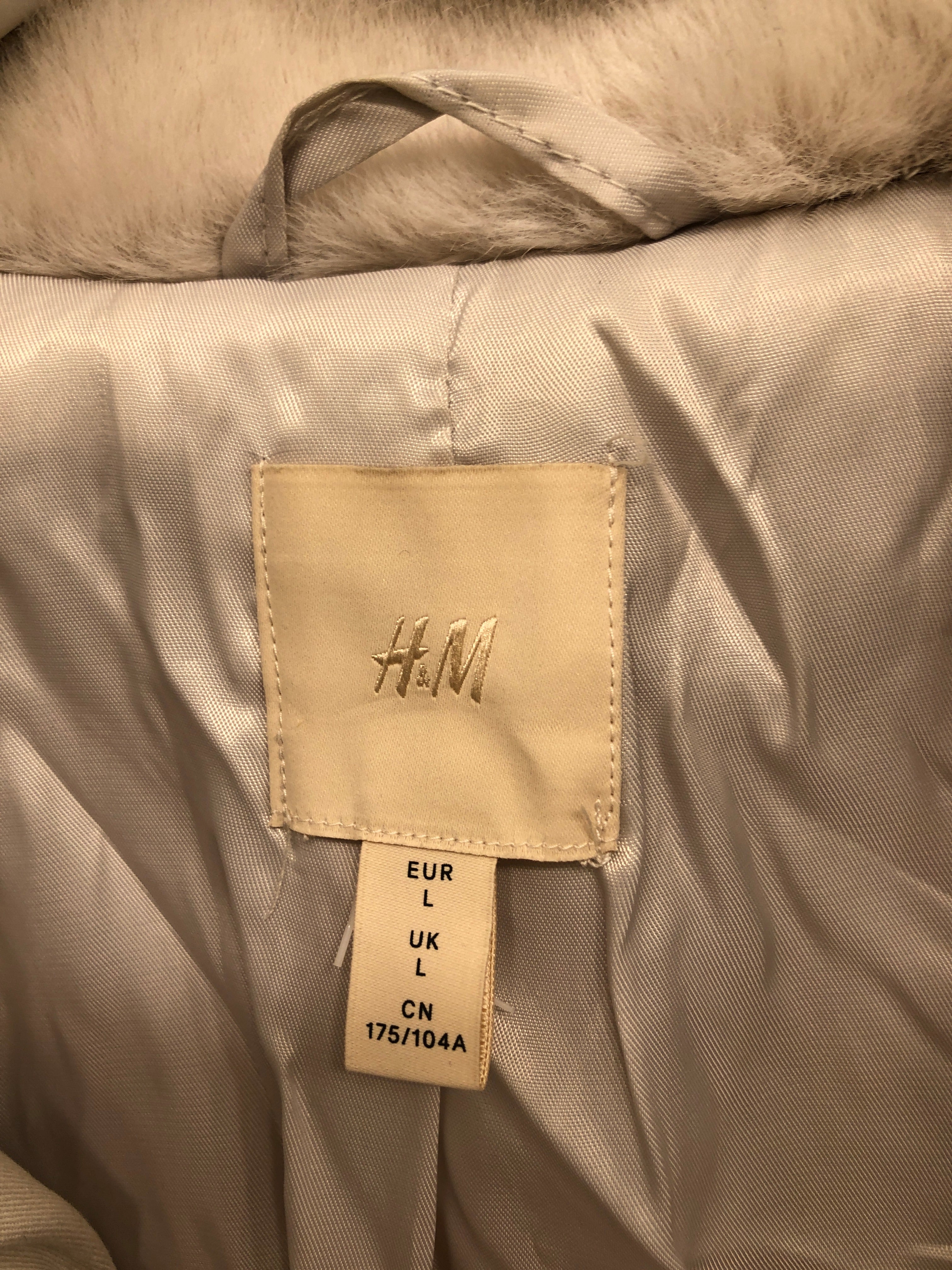 H&M Fake Pels Jakke