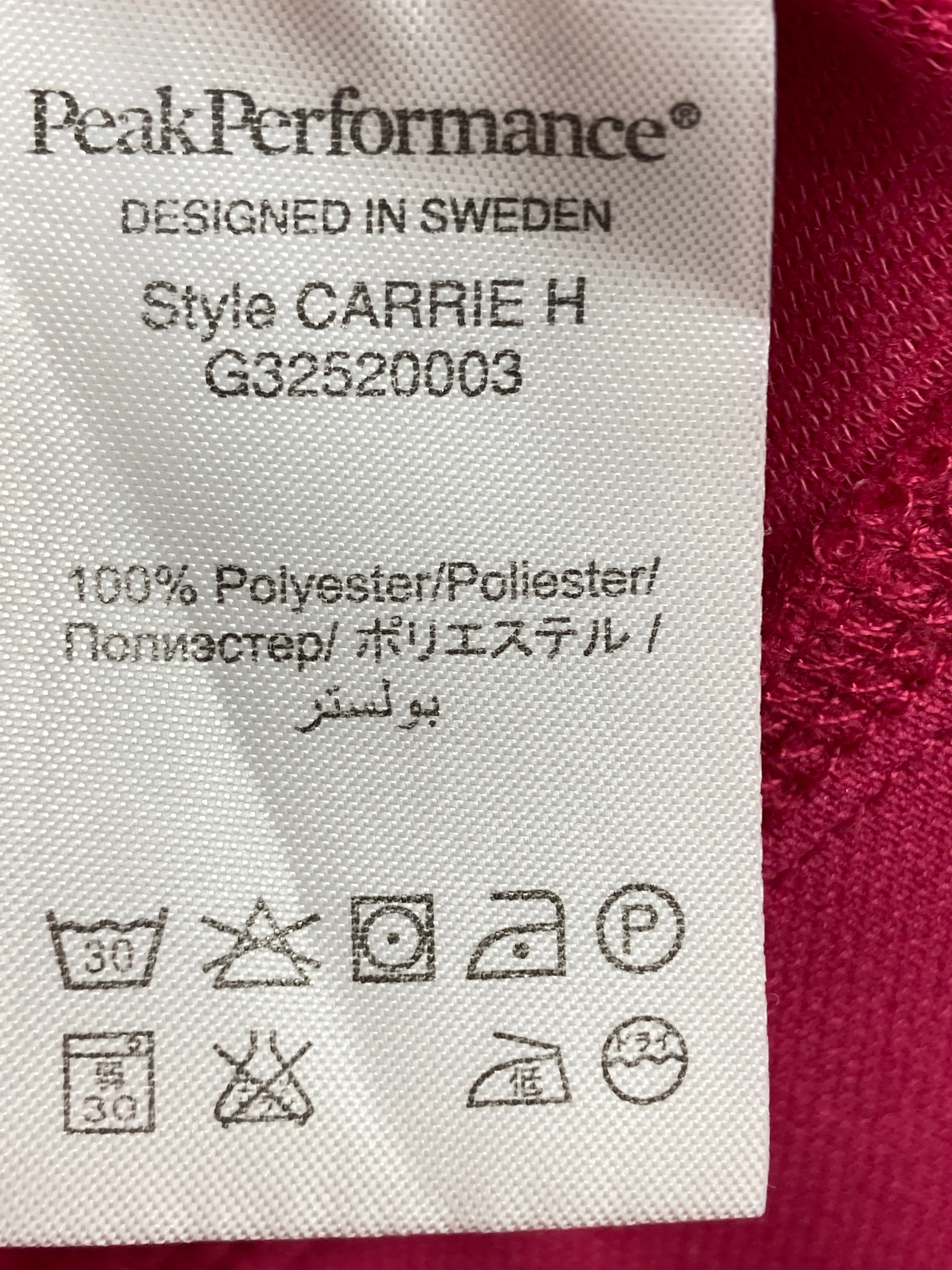 Peak Performance Hættetrøje