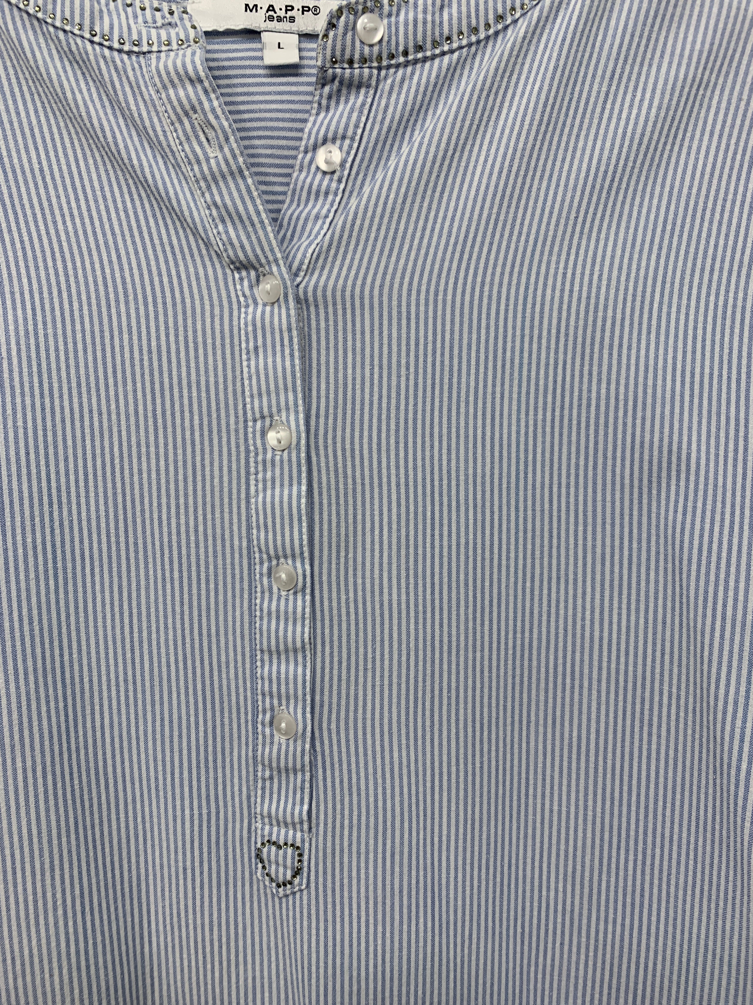MAPP Jeans Skjortebluse