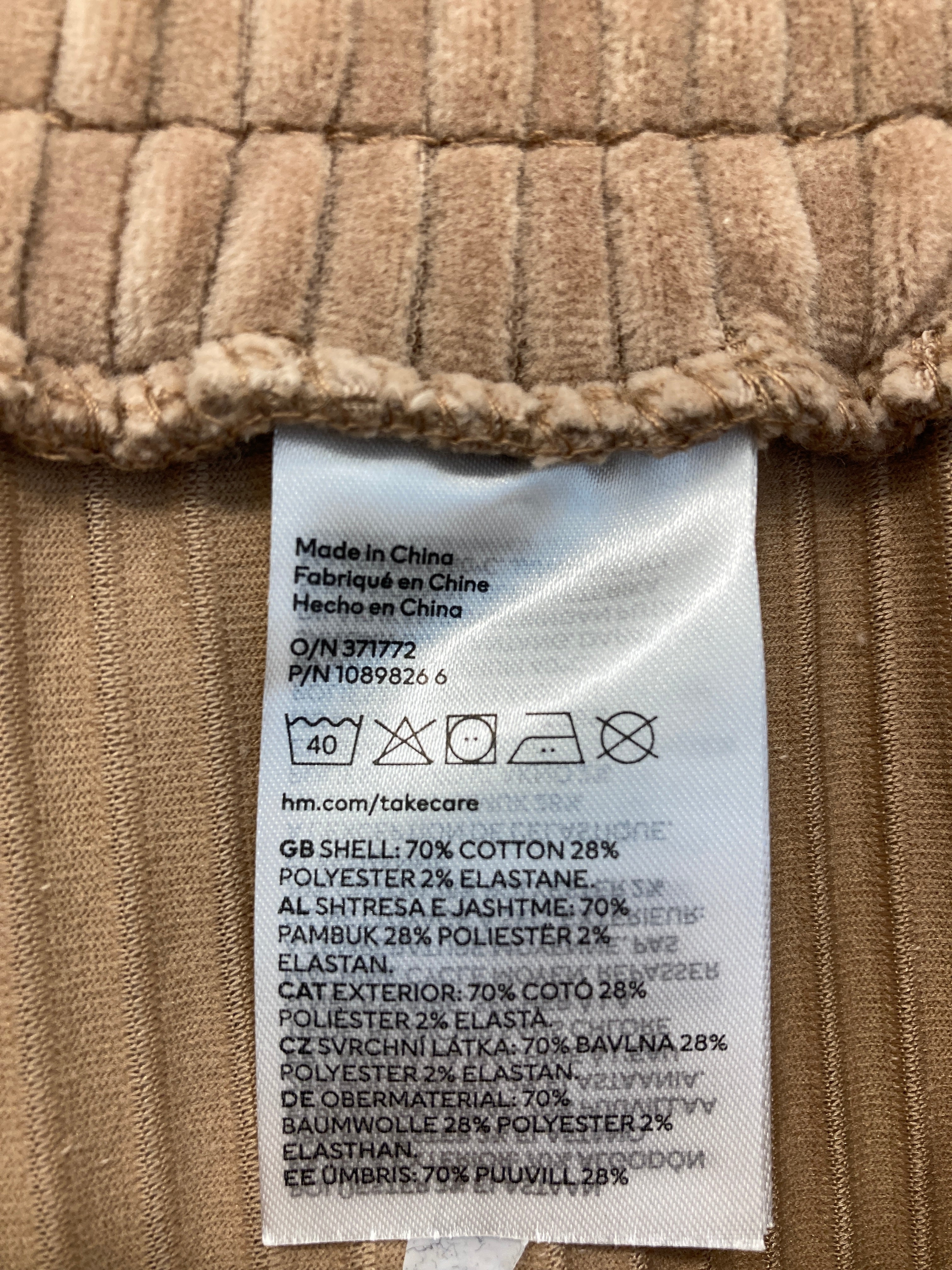 H&M Bukser