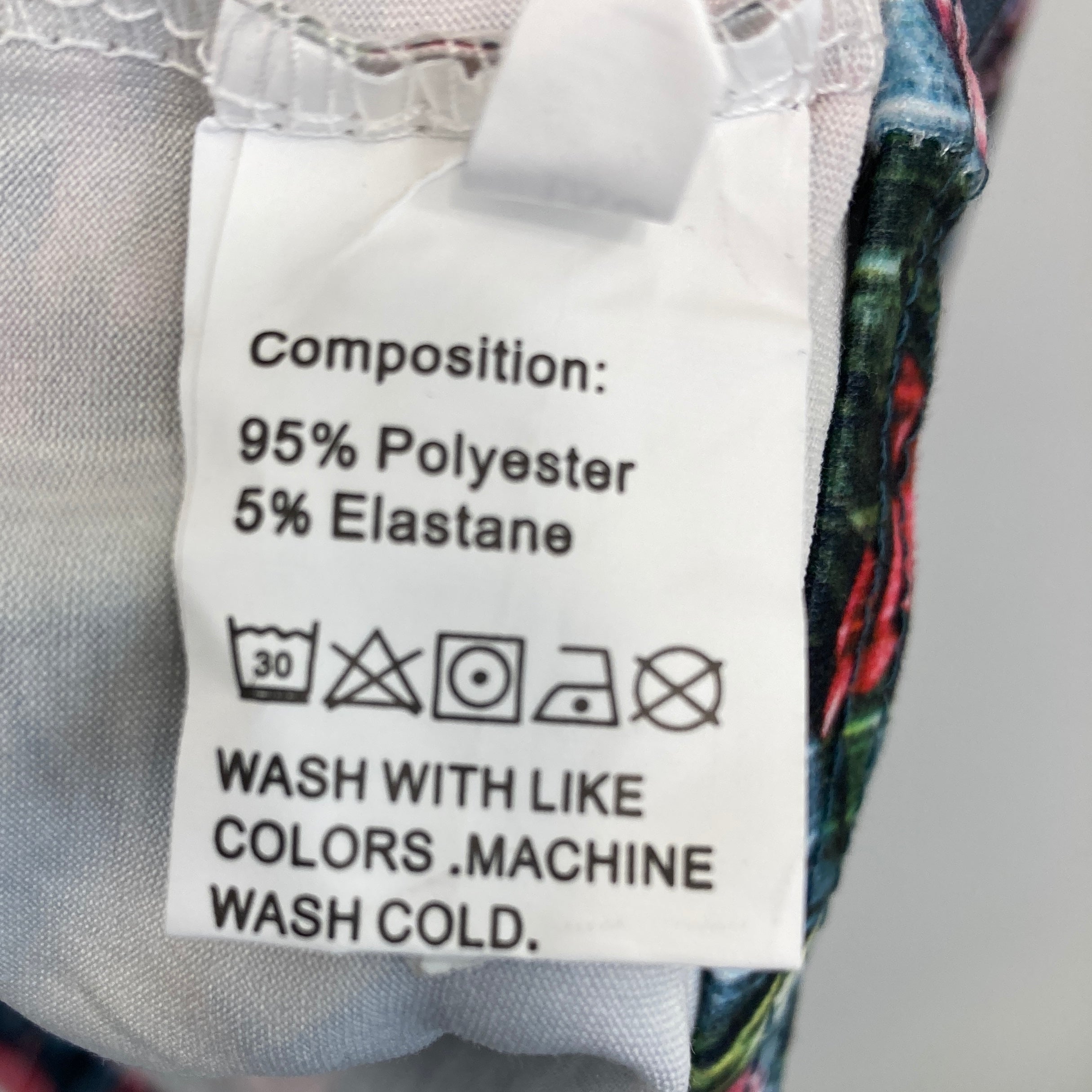 Blomstret Bluse