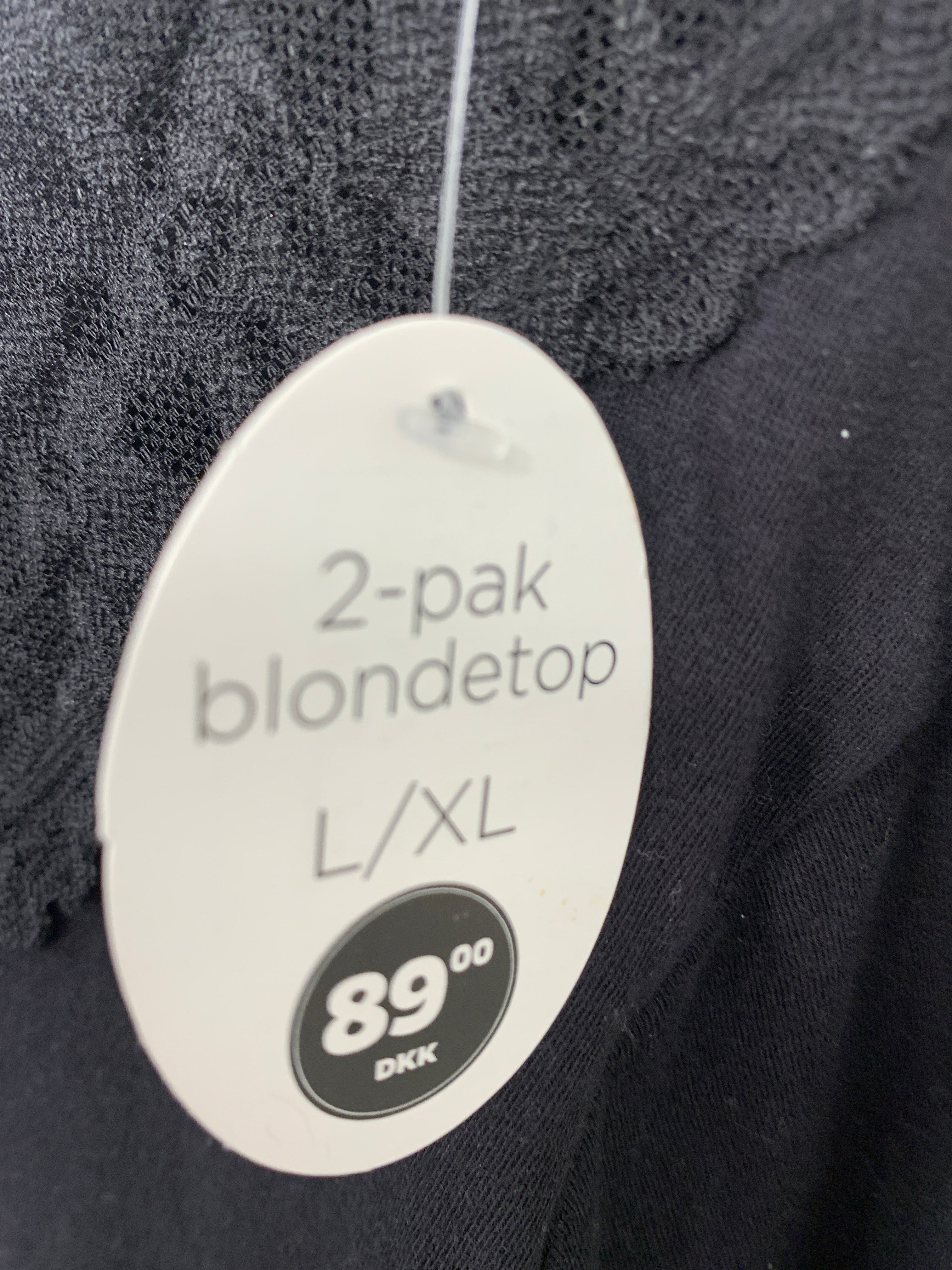 Contrast Bluse