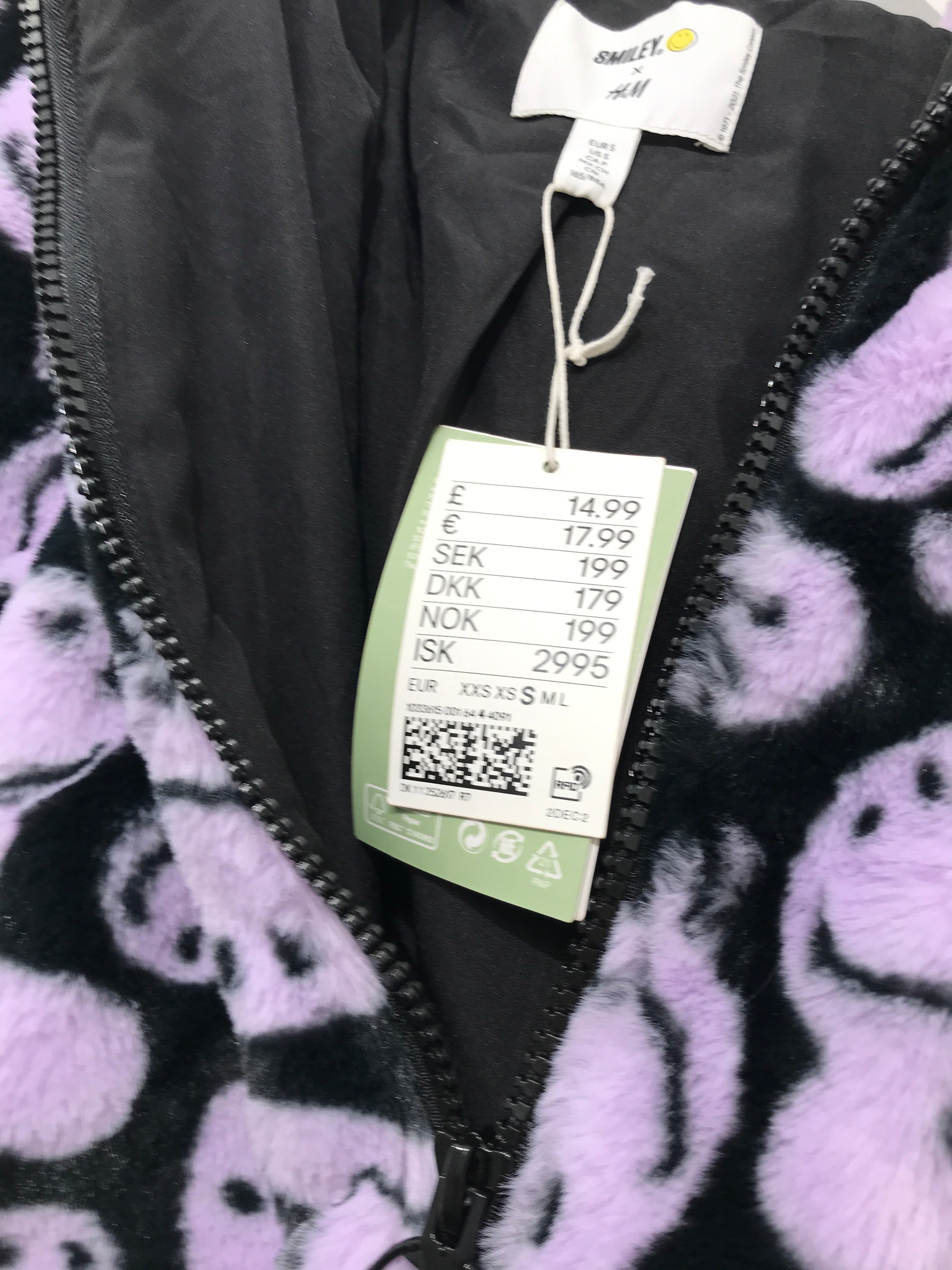 H&M Smiley Jakke