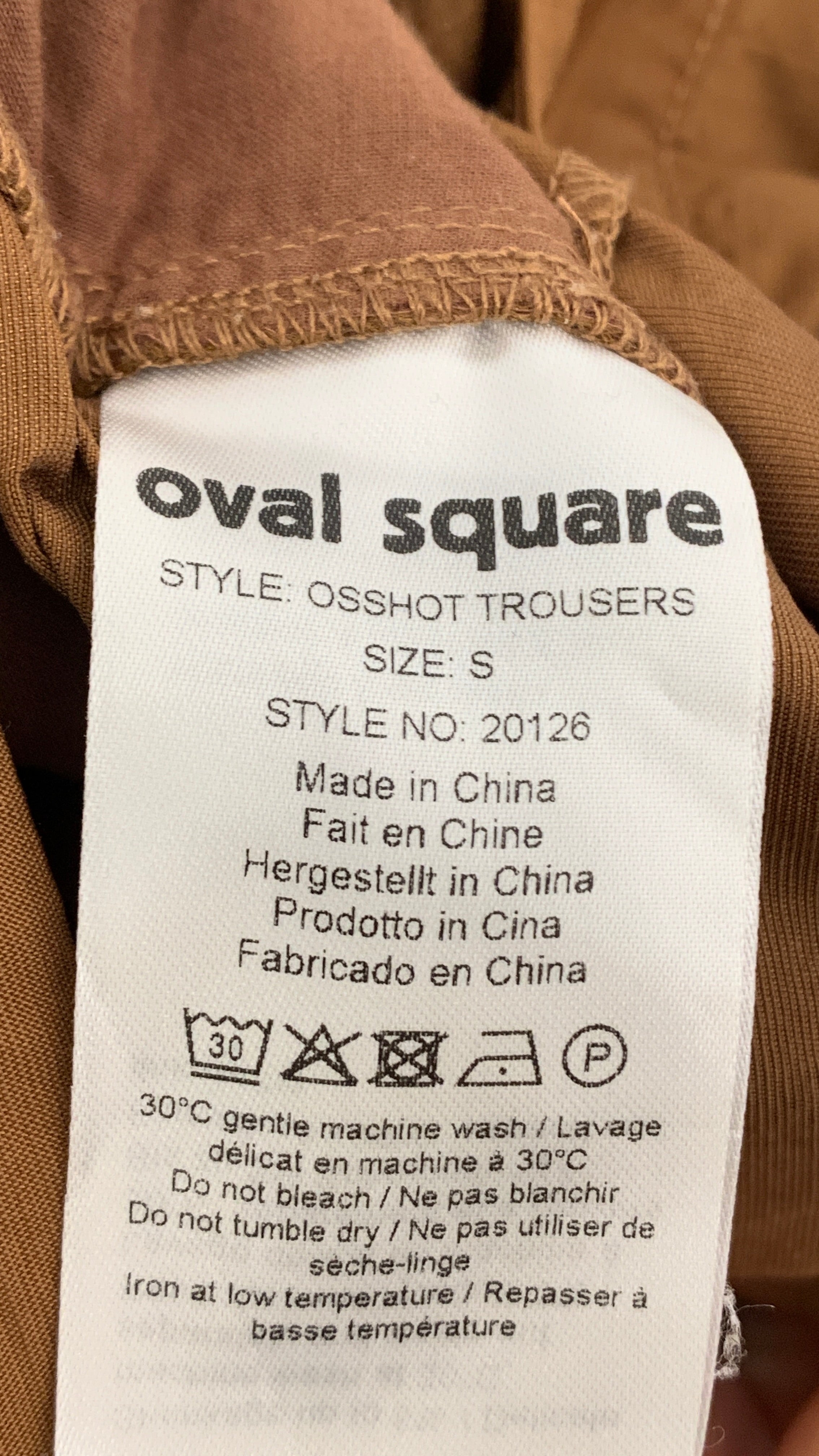 Oval Square Bukser