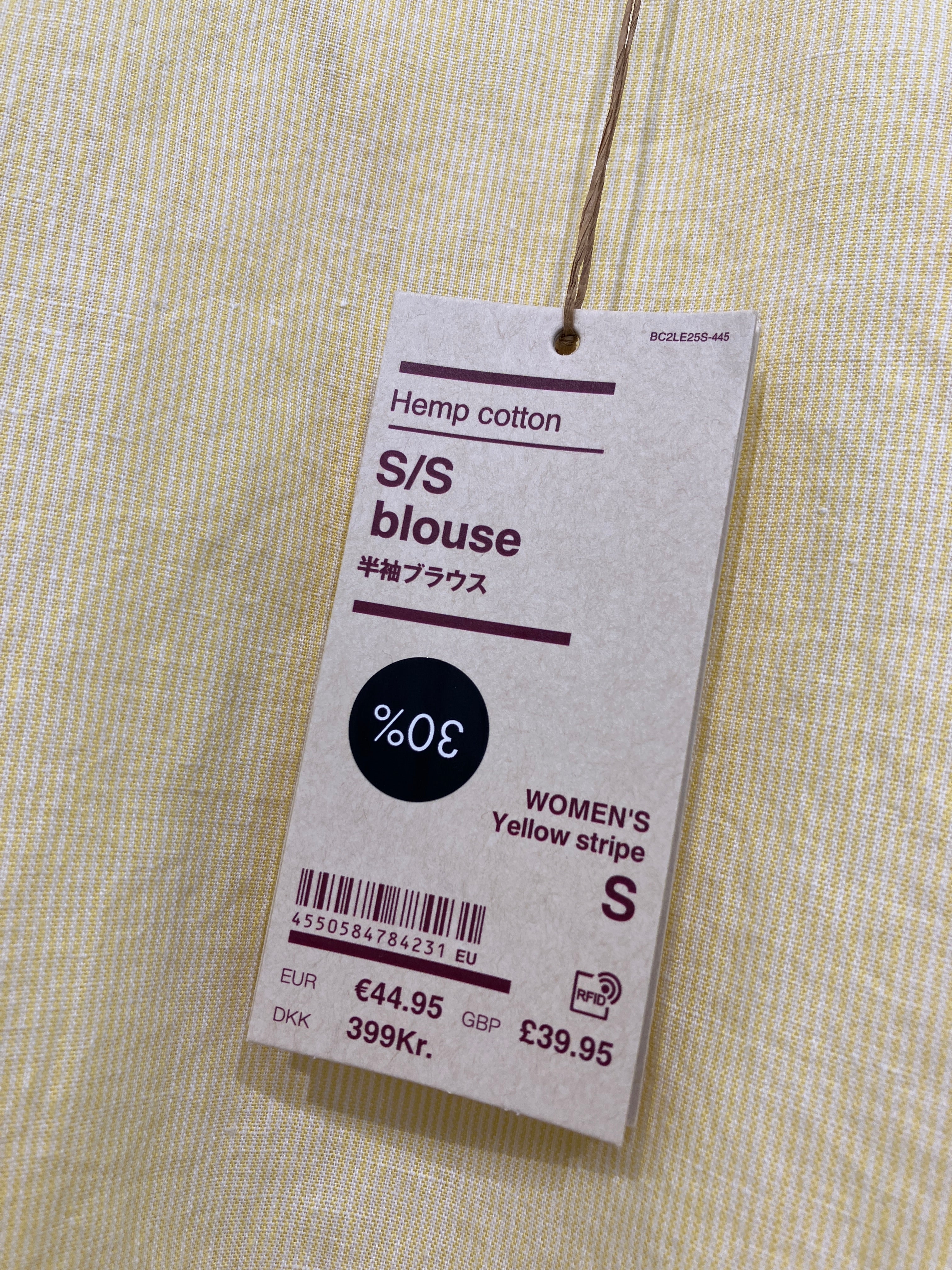 Hemp Bluse