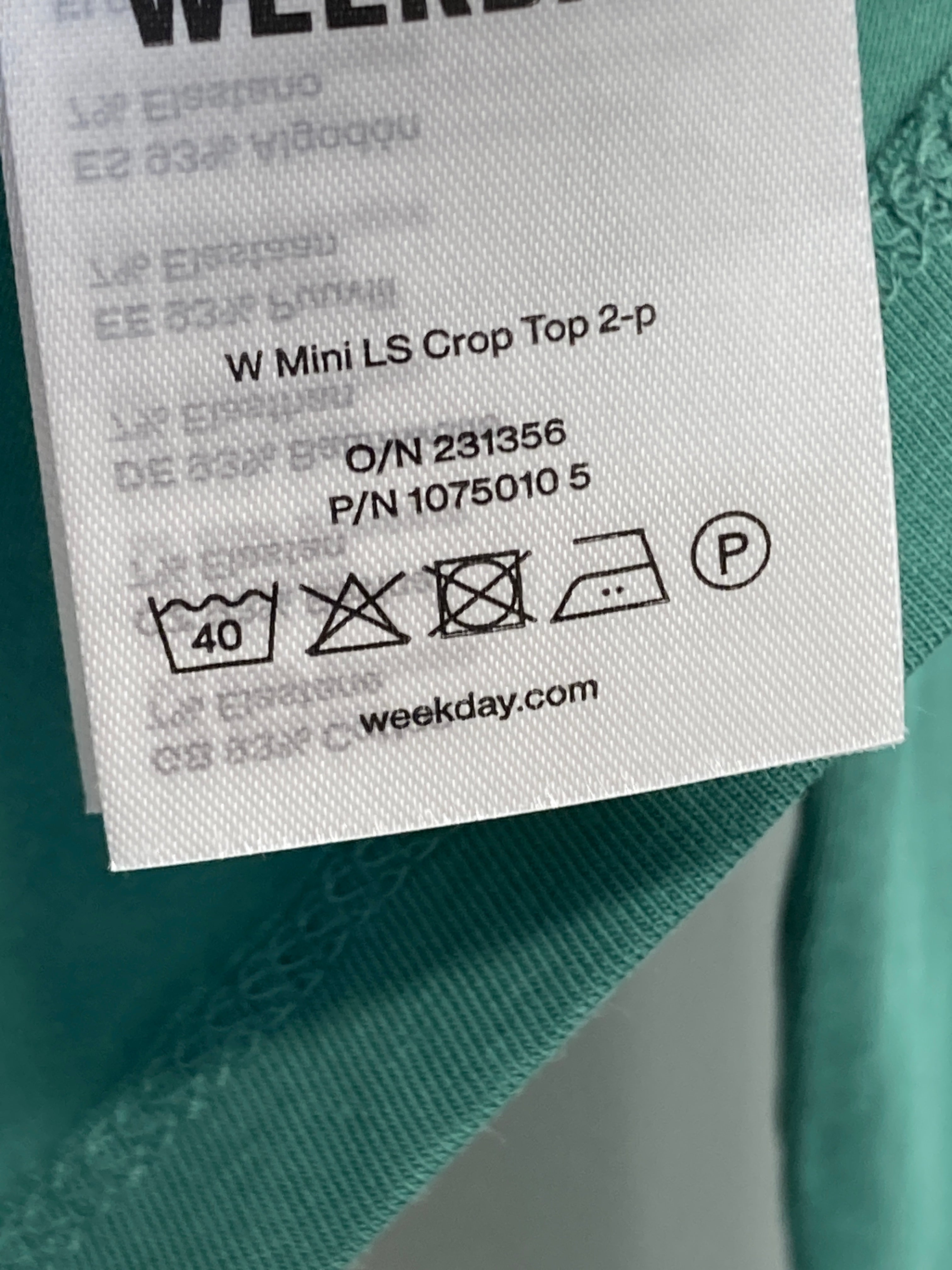 Weekday langærmet bluse