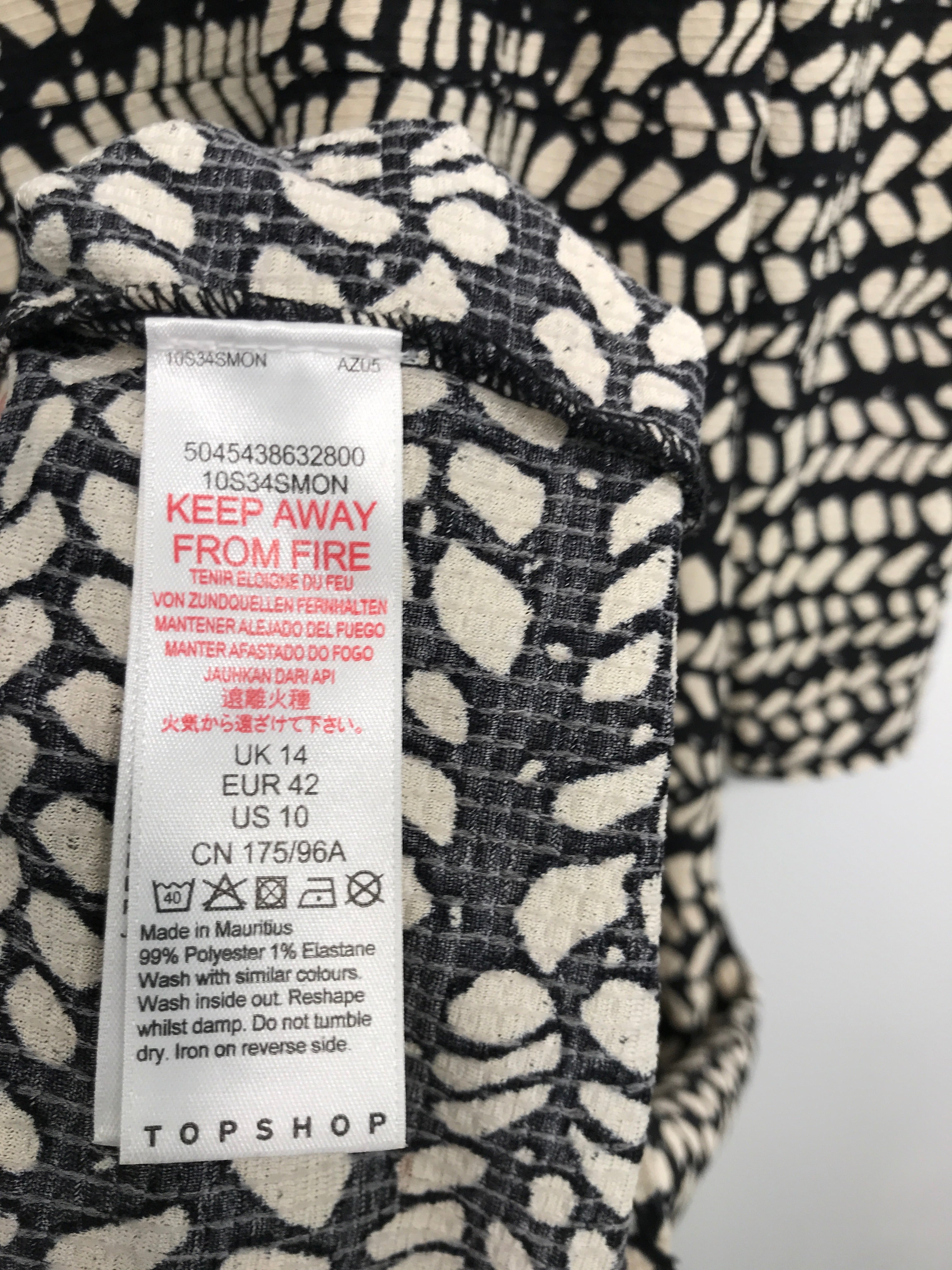 Topshop Kjole