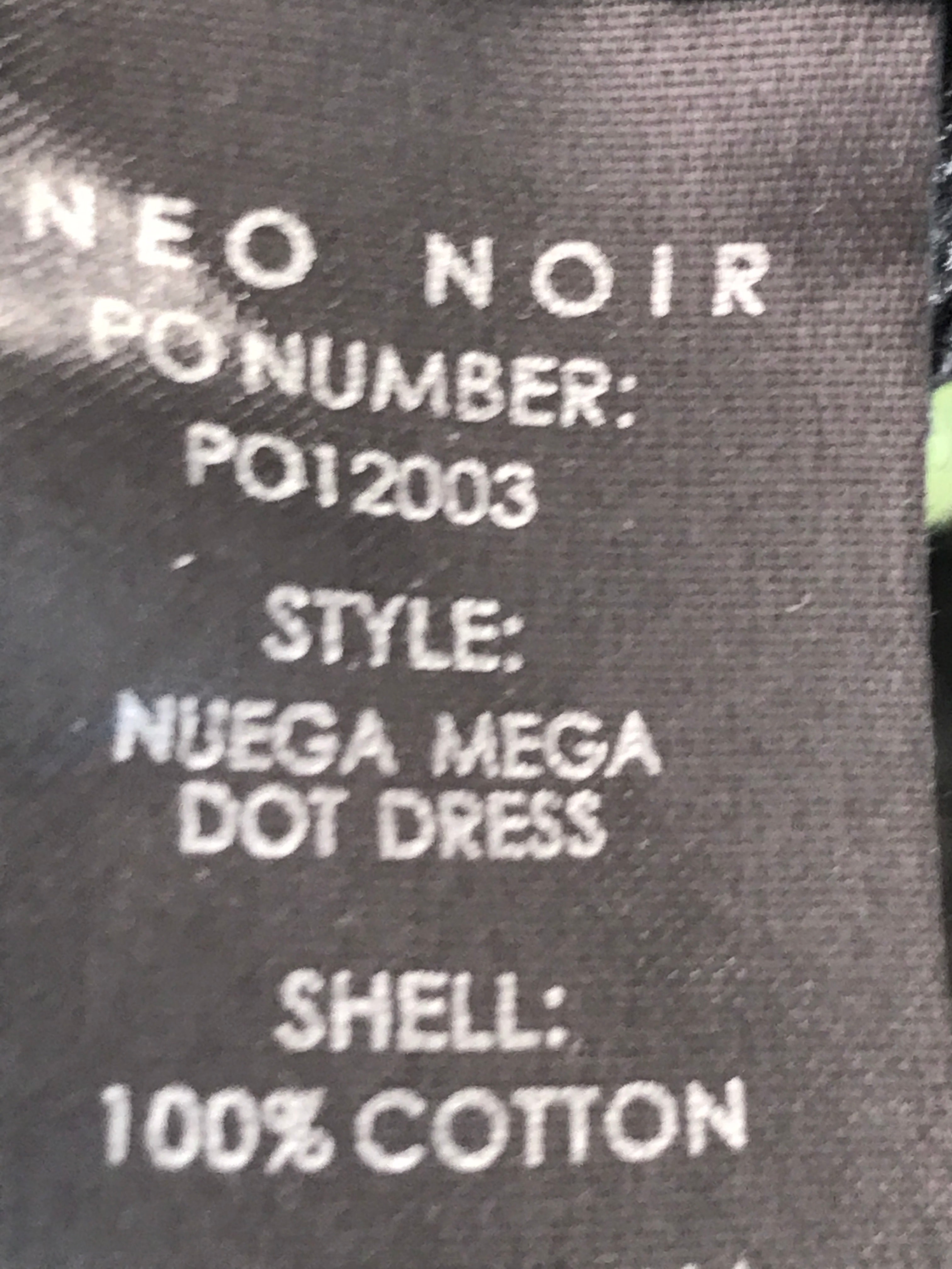 Neo Noir Kjole